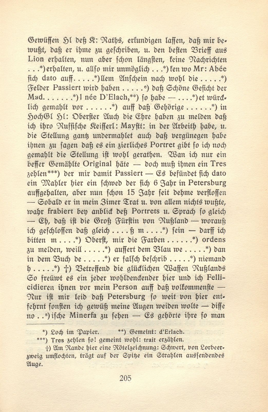 C.F. von Staal und Emanuel Handmann. (Nebst acht Briefen des Künstlers.) – Seite 11