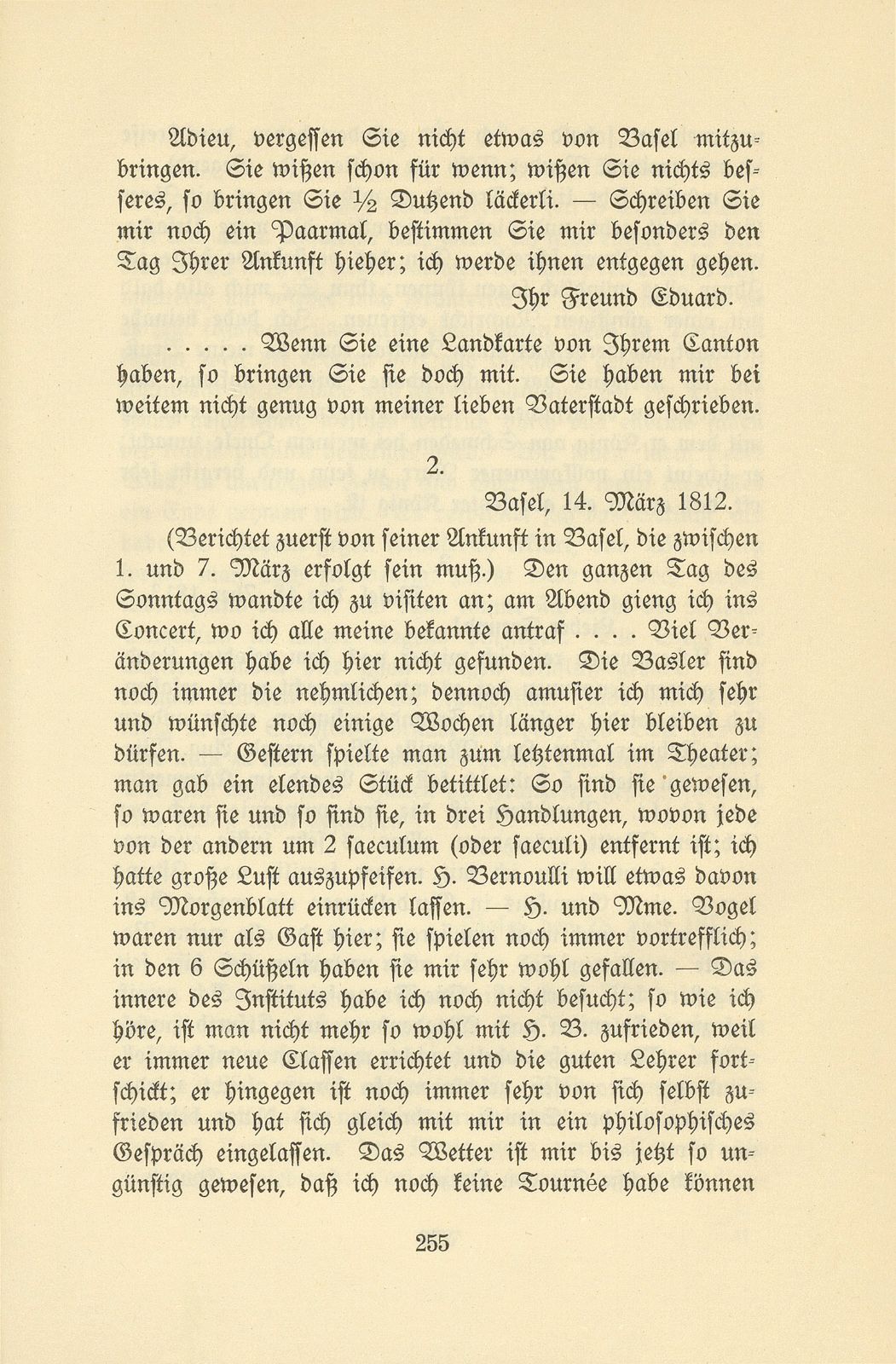 Aus den Briefen eines Baslers vor hundert Jahren [Ed. Ochs-His-La Roche] – Seite 7