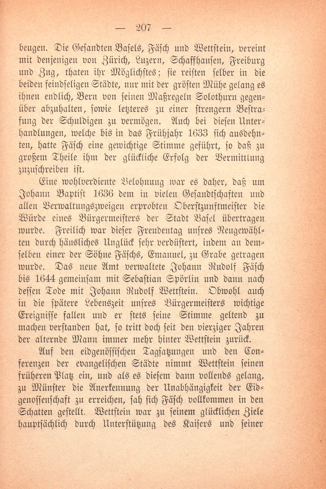 Bürgermeister Johann Rudolf Fäsch – Seite 29