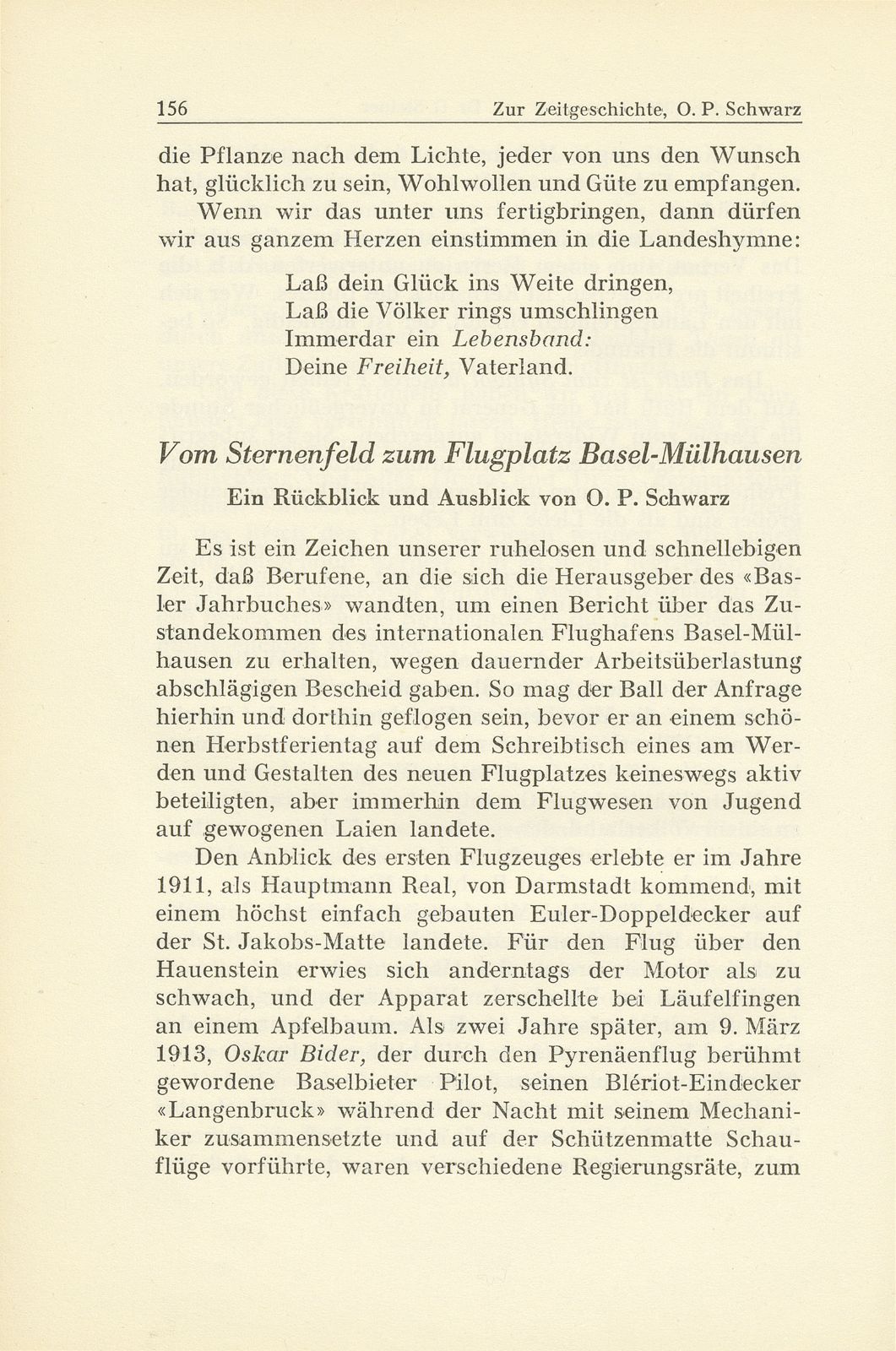 Zur Zeitgeschichte. Offizielle Bundesfeier auf dem Münsterplatz am 1. August 1946 [Ansprache] – Seite 8