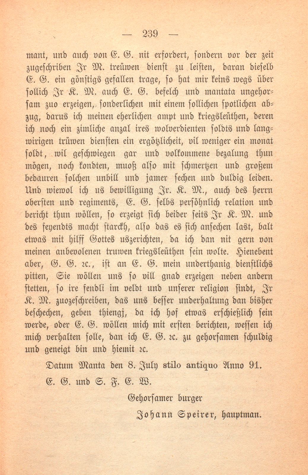 Schicksal einiger Basler Fähnlein in französischem Sold. (1589-1593.) – Seite 88