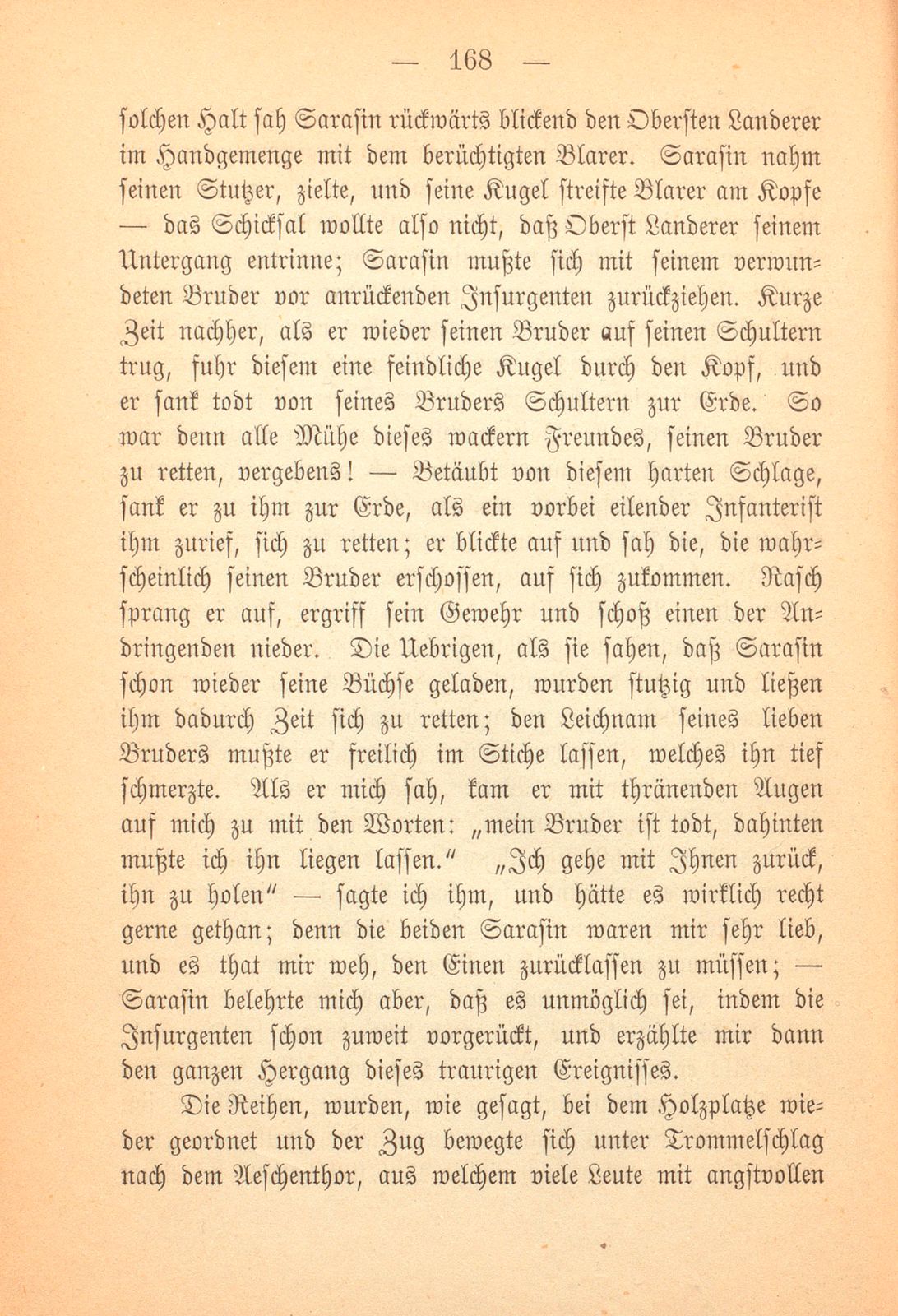 Der 3. August 1833 (Aufzeichnungen eines Augenzeugen [Rudolf Hauser-Oser]) – Seite 24