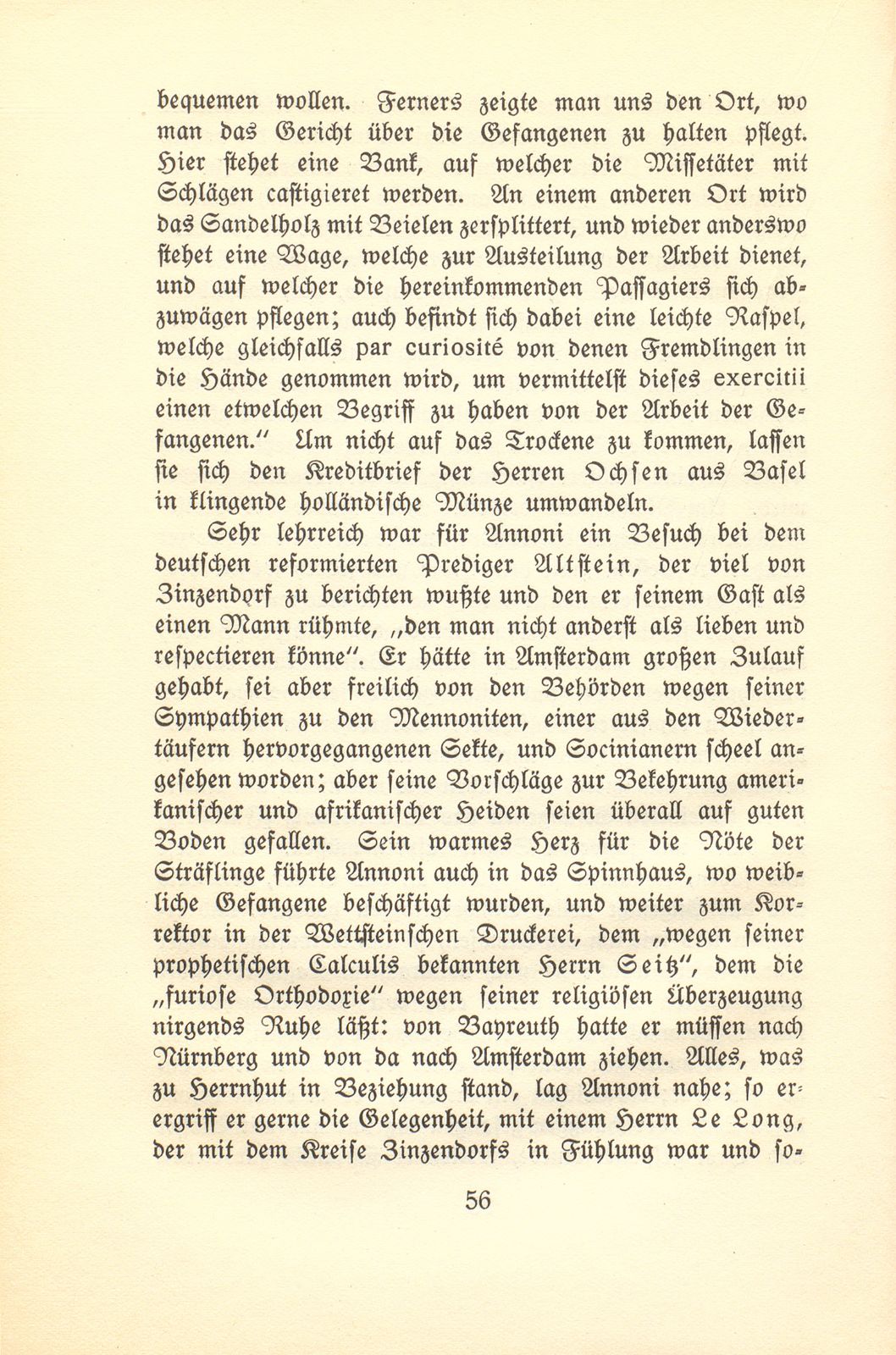 Aus den Wanderjahren des Hieronymus Annoni (1697-1770) – Seite 13