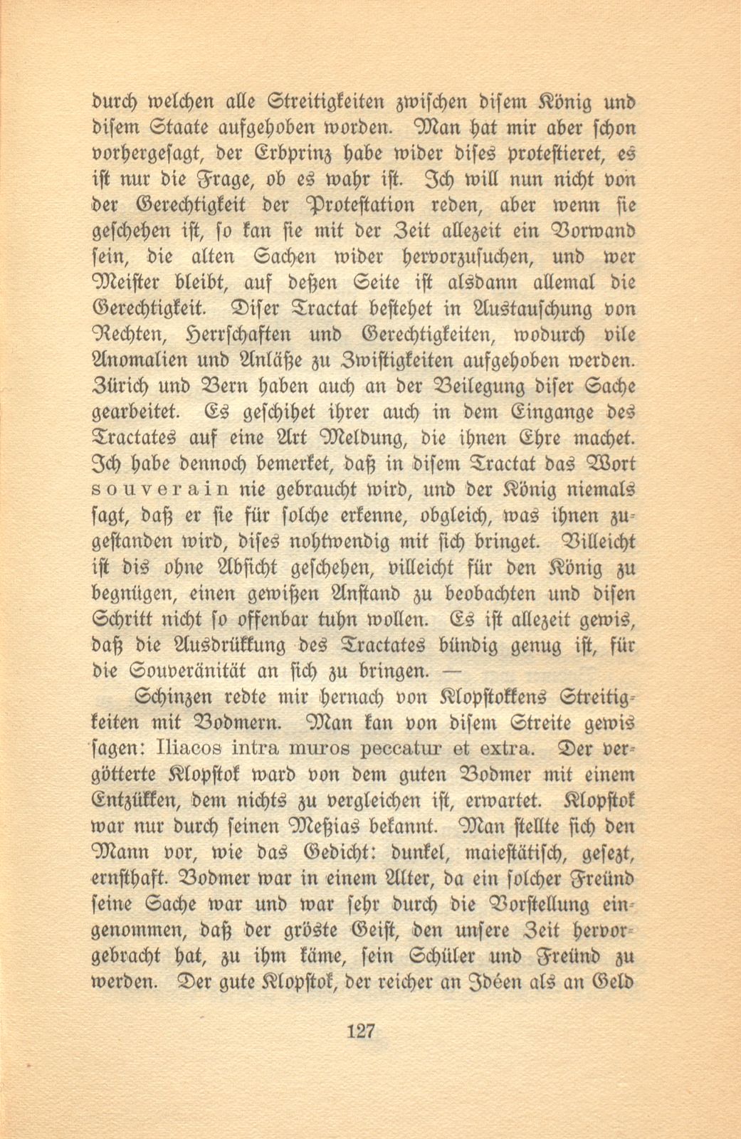 Isaak Iselins Reisetagebuch 1754 – Seite 32