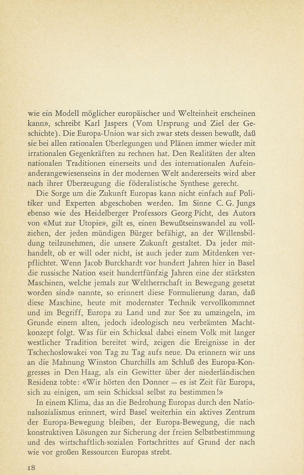 Basel und die Europa-Bewegung – Seite 14