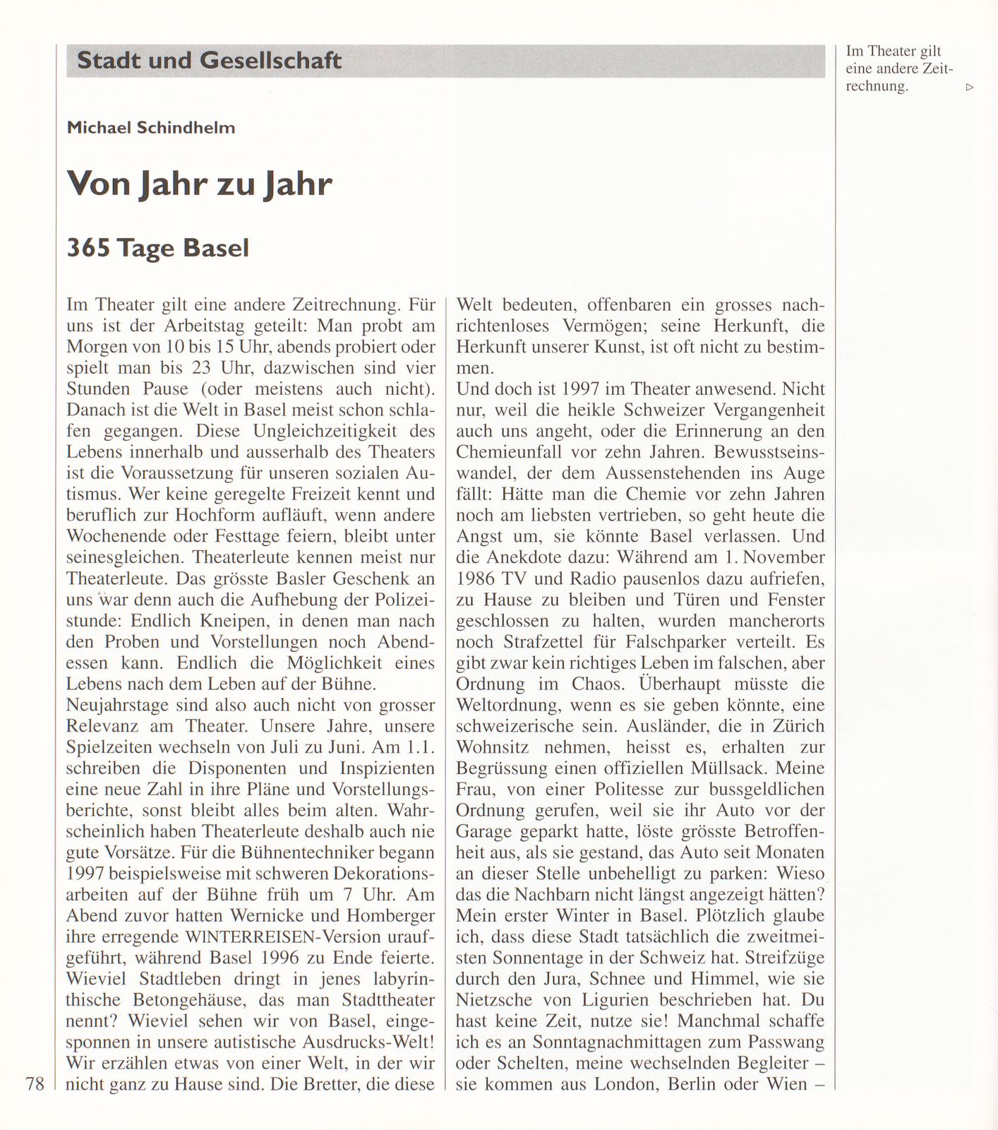 Von Jahr zu Jahr – Seite 1