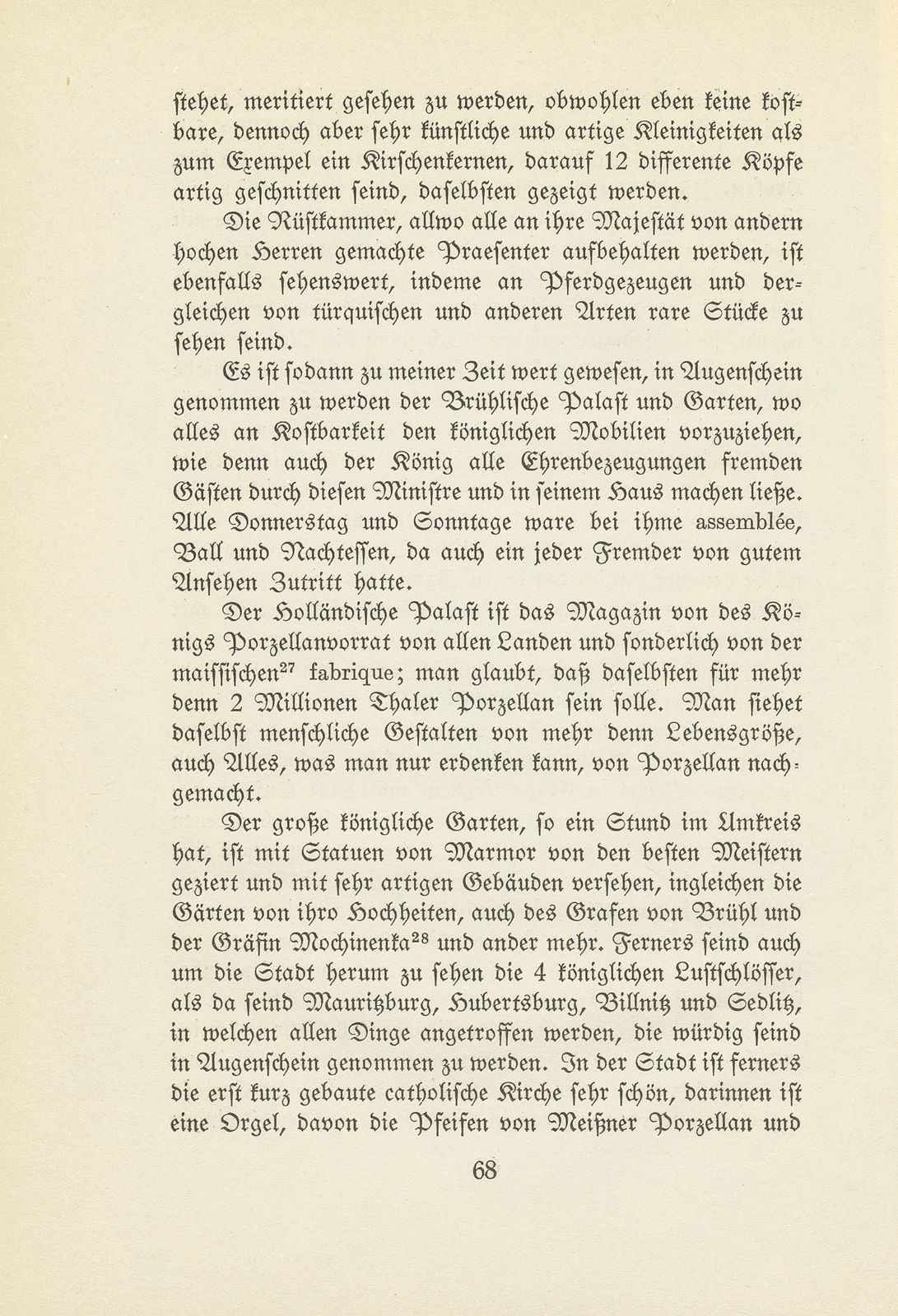 Johannes Ryhiner's Anmerkungen über das Merkwürdige, so in denen Städten, die ich zu sehen Gelegenheit gehabt, wahrzunehmen, nach der Ordnung, wie ich solche eine nach der anderen besucht – Seite 15