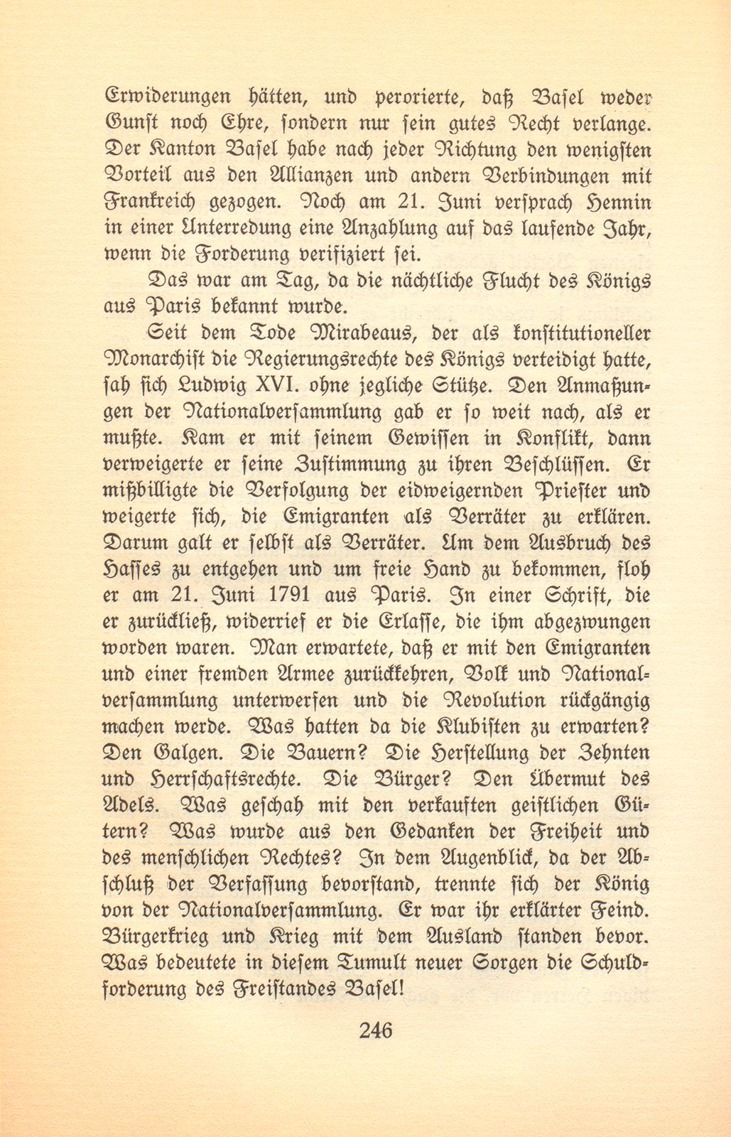 Die Mission des Stadtschreibers Ochs nach Paris 1791 – Seite 26