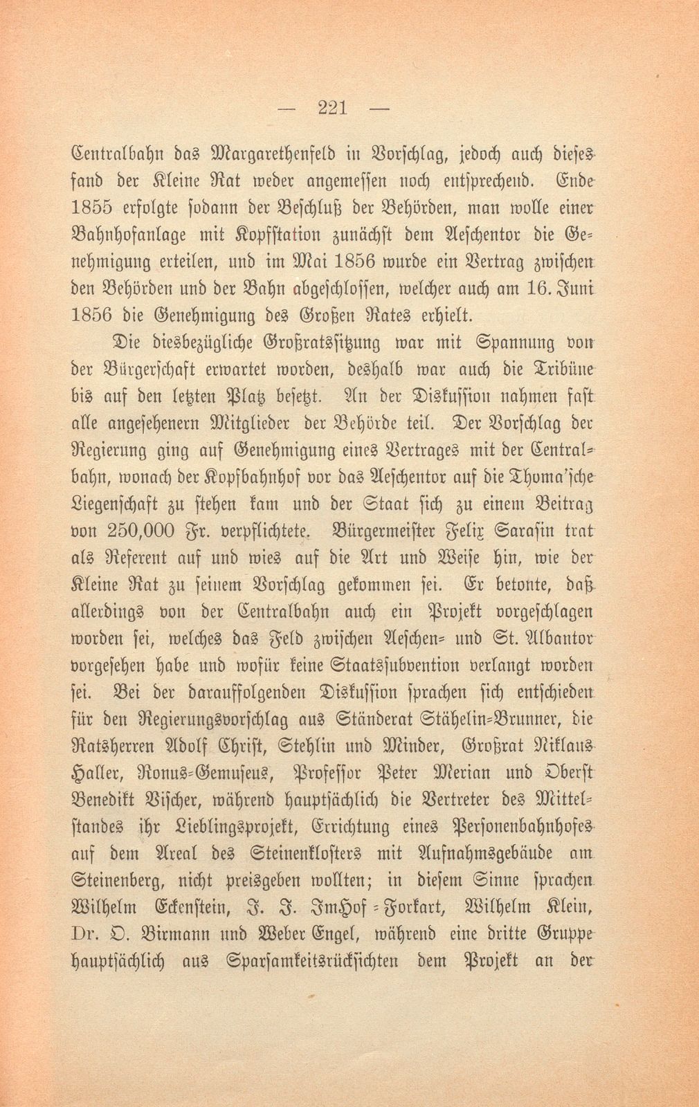 Basels bauliche Entwicklung im 19. Jahrhundert – Seite 15