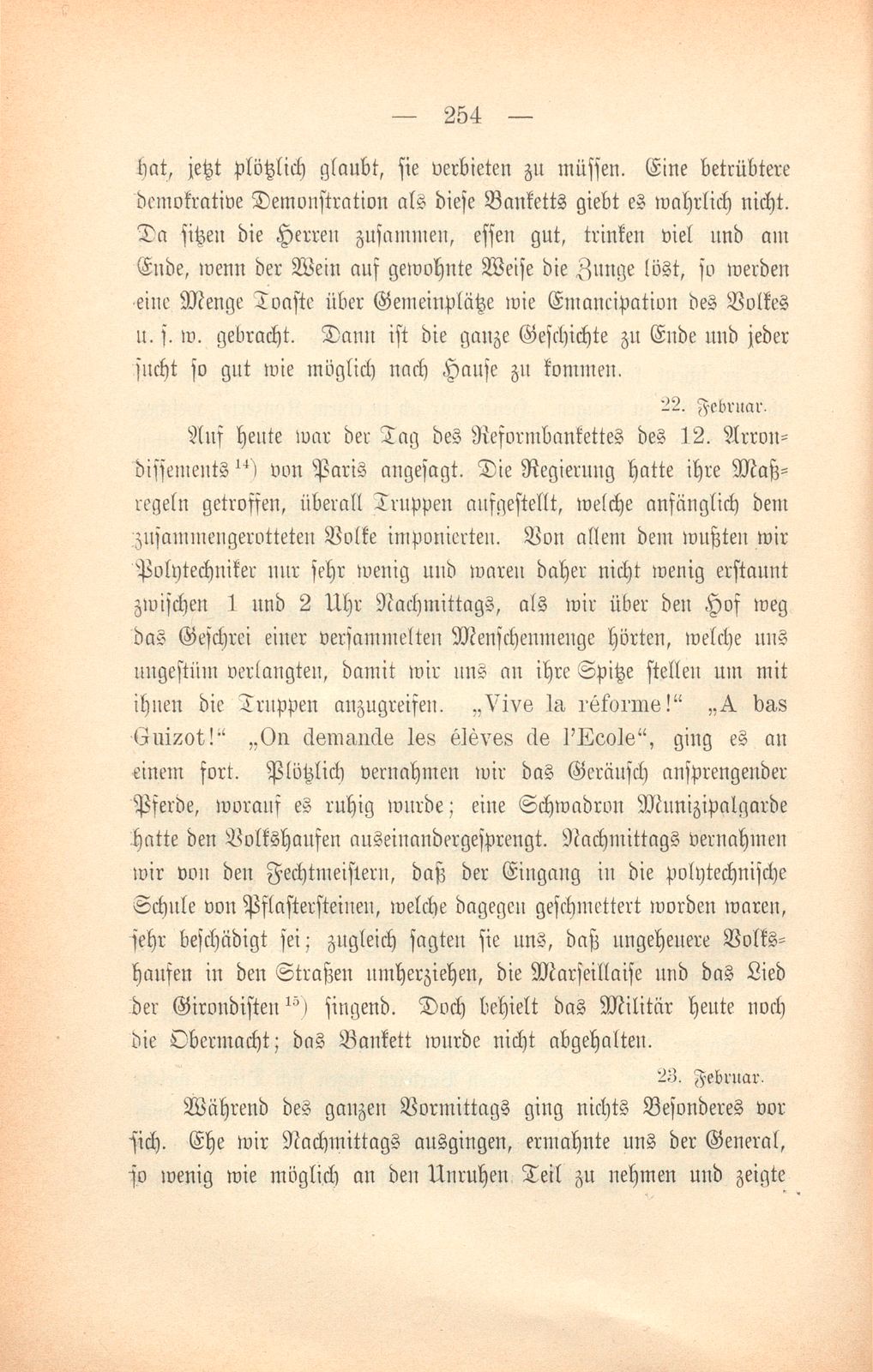 Erlebnisse eines Pariser Polytechnikers während der Februar-Revolution des Jahres 1848 – Seite 6