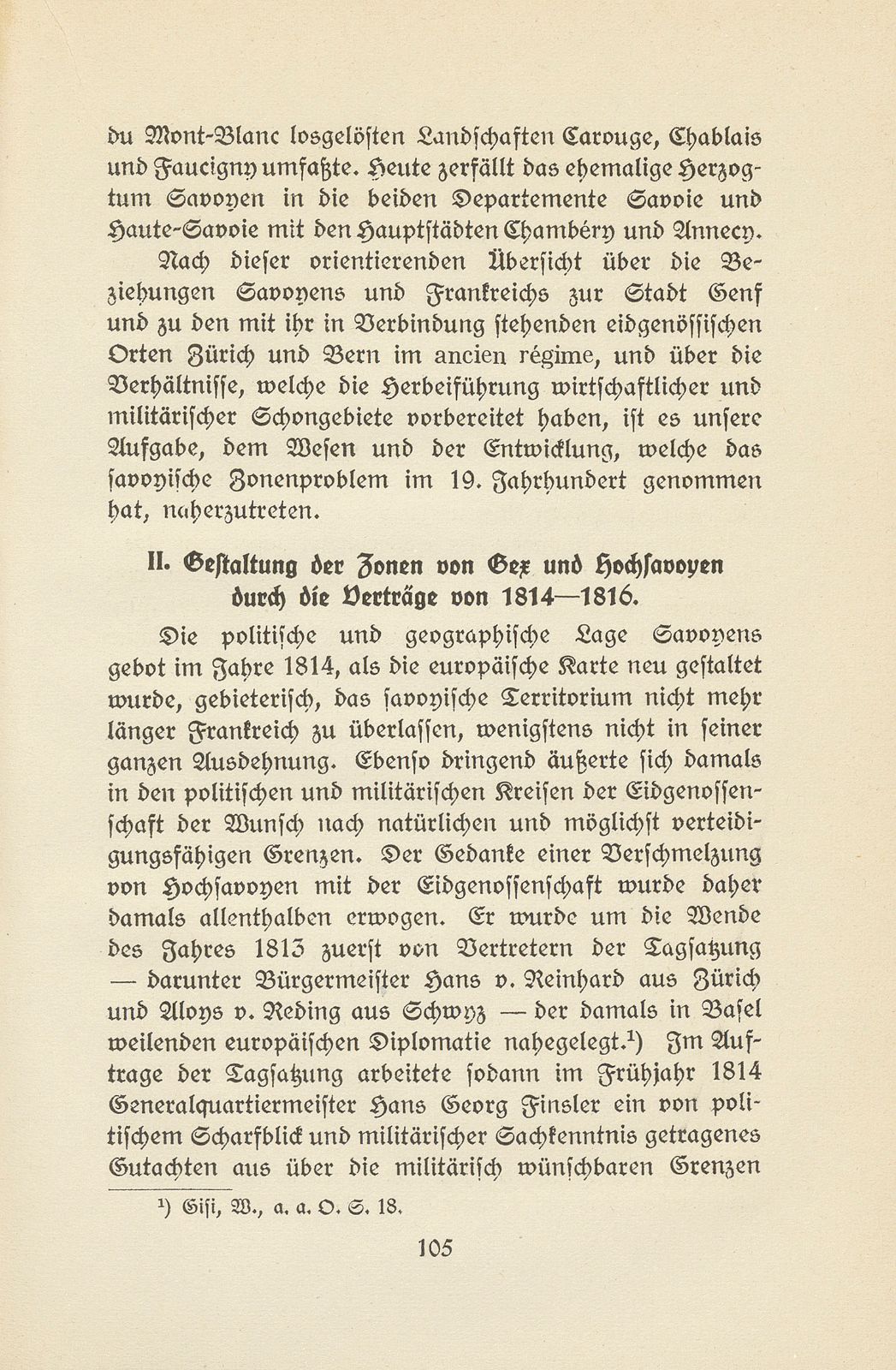 Zur Geschichte der Zonen von Gex und von Hochsavoyen – Seite 19