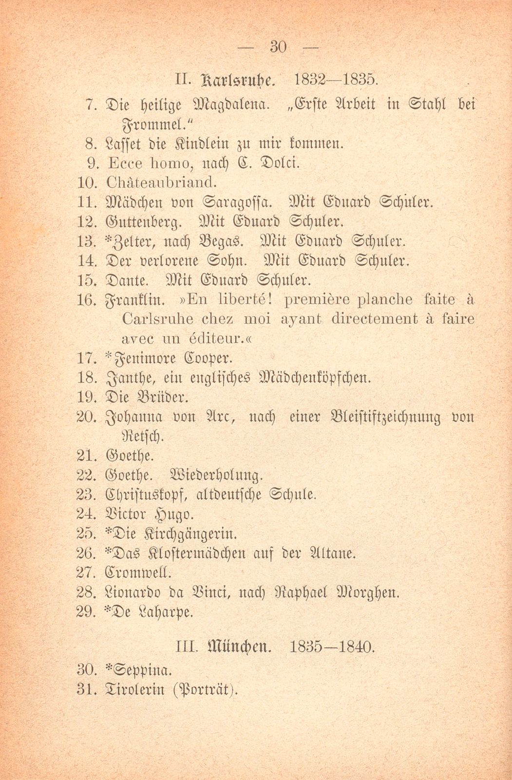 Friedrich Weber, geb. 10. September 1813, gest. 17. Februar 1882 – Seite 30