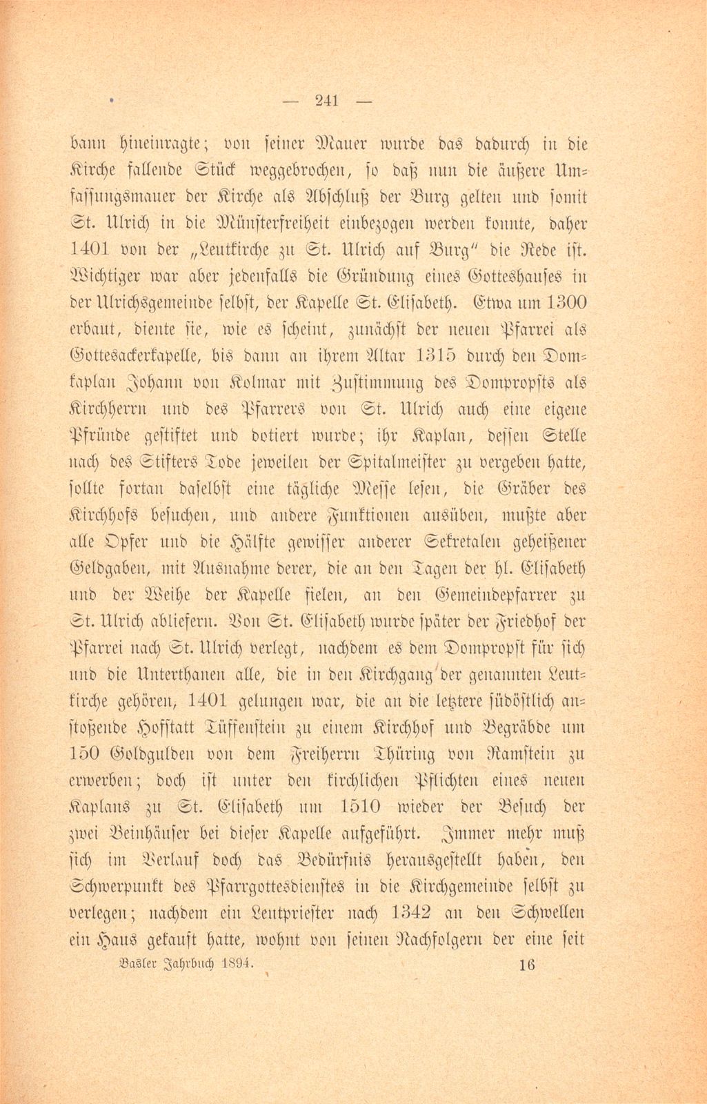 Die Kirchgemeinden Basels vor der Reformation – Seite 22