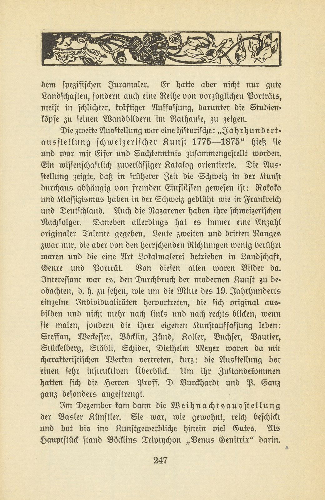 Das künstlerische Leben in Basel vom 1. November 1905 bis 31. Oktober 1906 – Seite 2