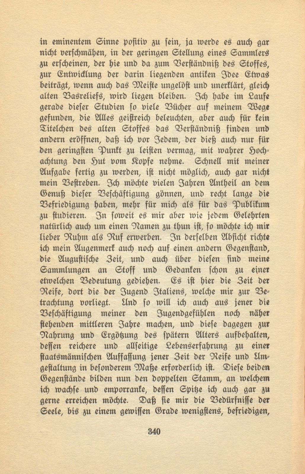 Autobiographische Aufzeichnungen von Prof. Johann Jakob Bachofen – Seite 48