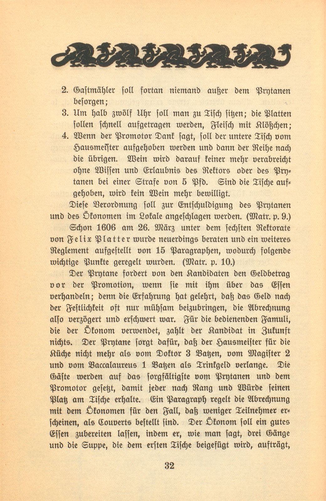 Das Prytaneum der Universität Basel. 1570-1744 – Seite 10