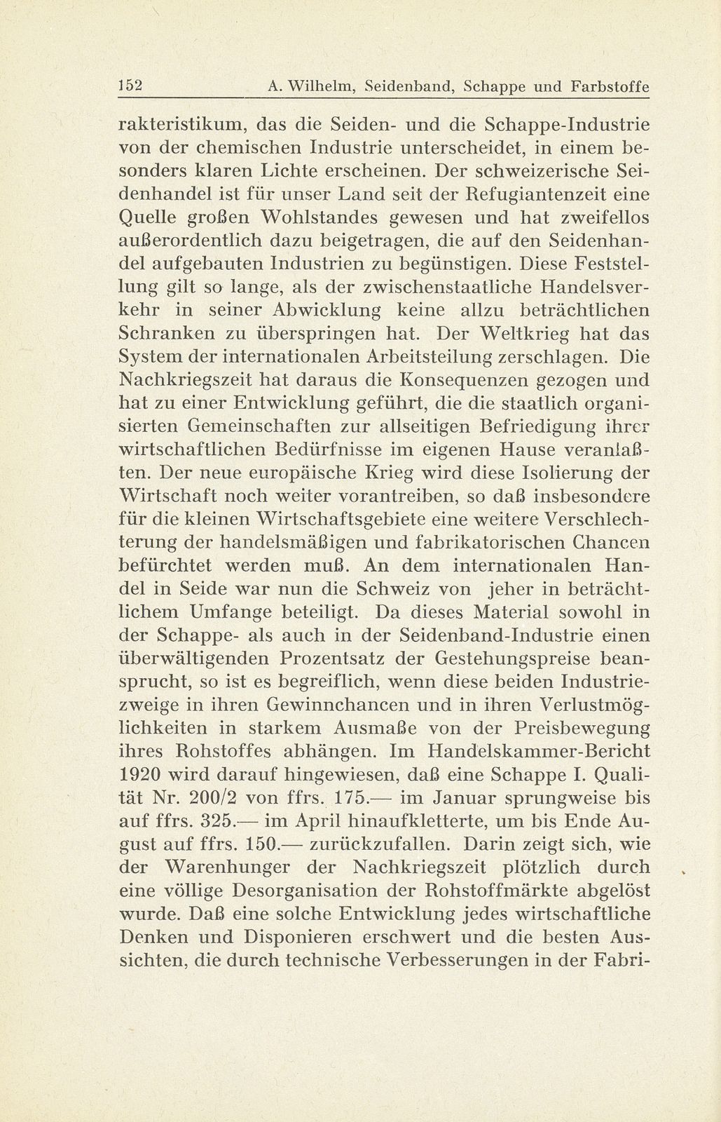 Seidenband, Schappe und Farbstoffe im Basler Wirtschaftsleben der letzten fünfzig Jahre – Seite 11