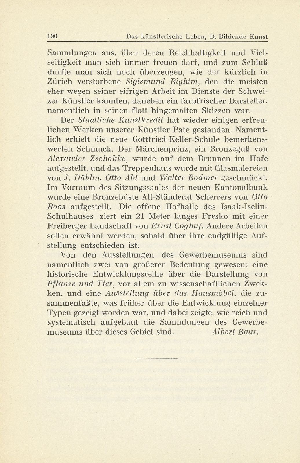 Das künstlerische Leben in Basel vom 1. Oktober 1938 bis 30. September 1939 – Seite 3