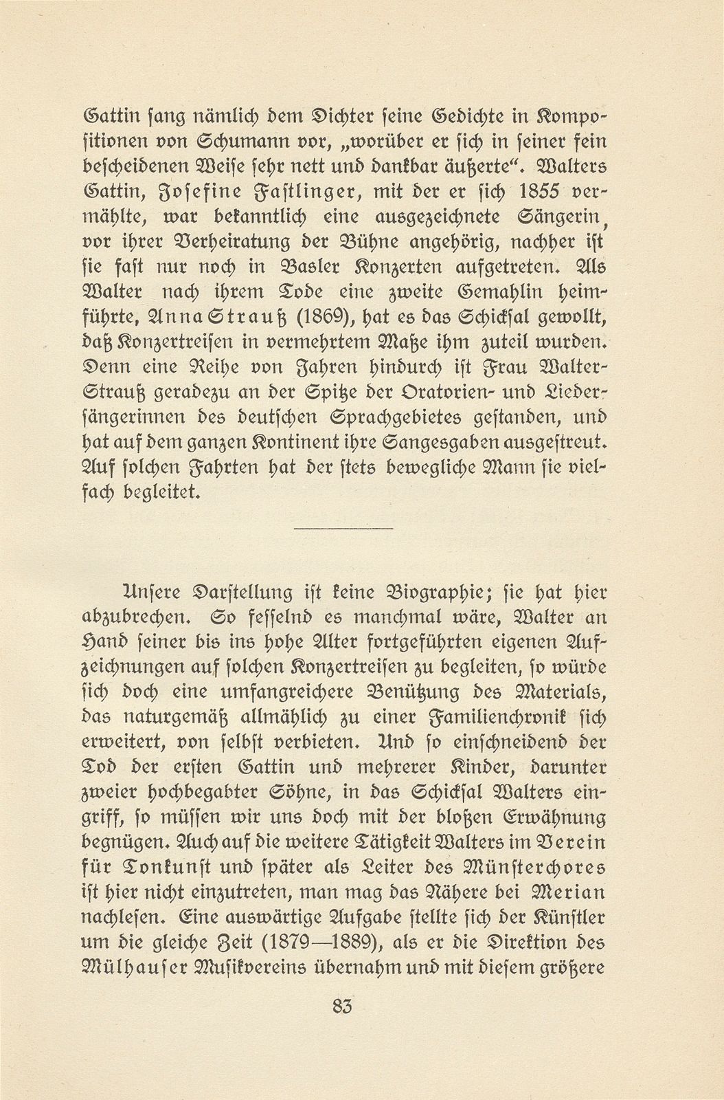 Biographische Beiträge zur Basler Musikgeschichte – Seite 34