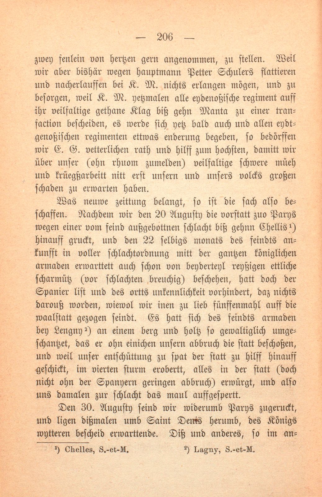 Schicksal einiger Basler Fähnlein in französischem Sold. (1589-1593.) – Seite 55