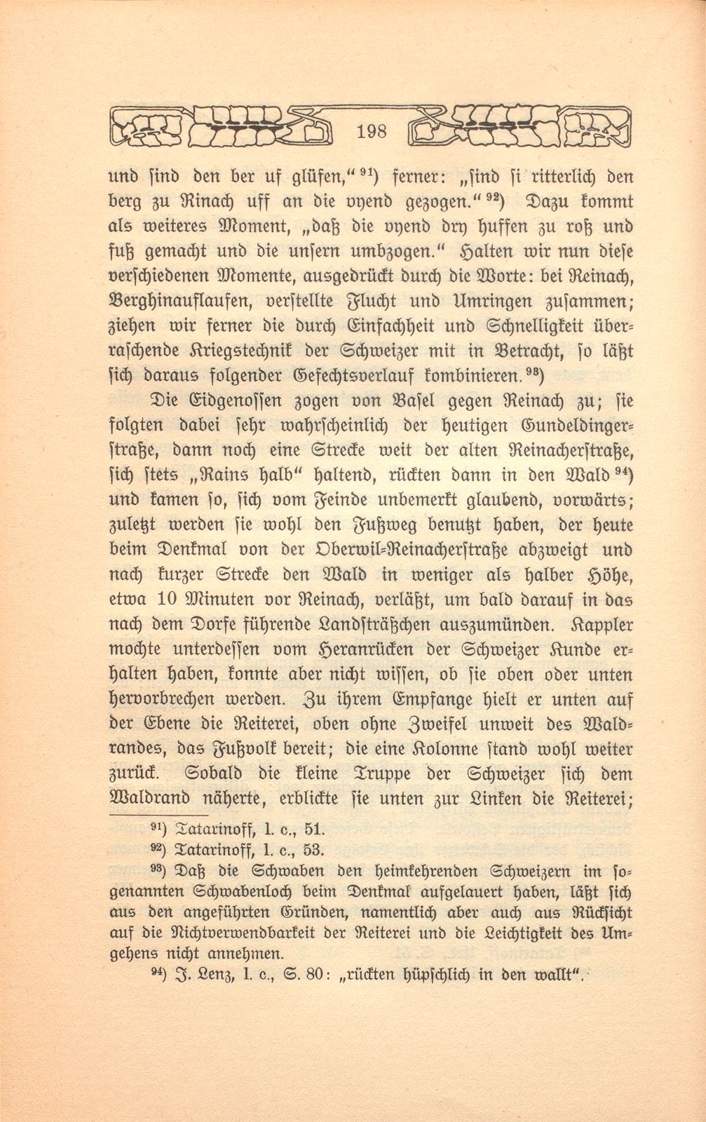 Das Gefecht auf dem Bruderholz. 22. März 1499 – Seite 25