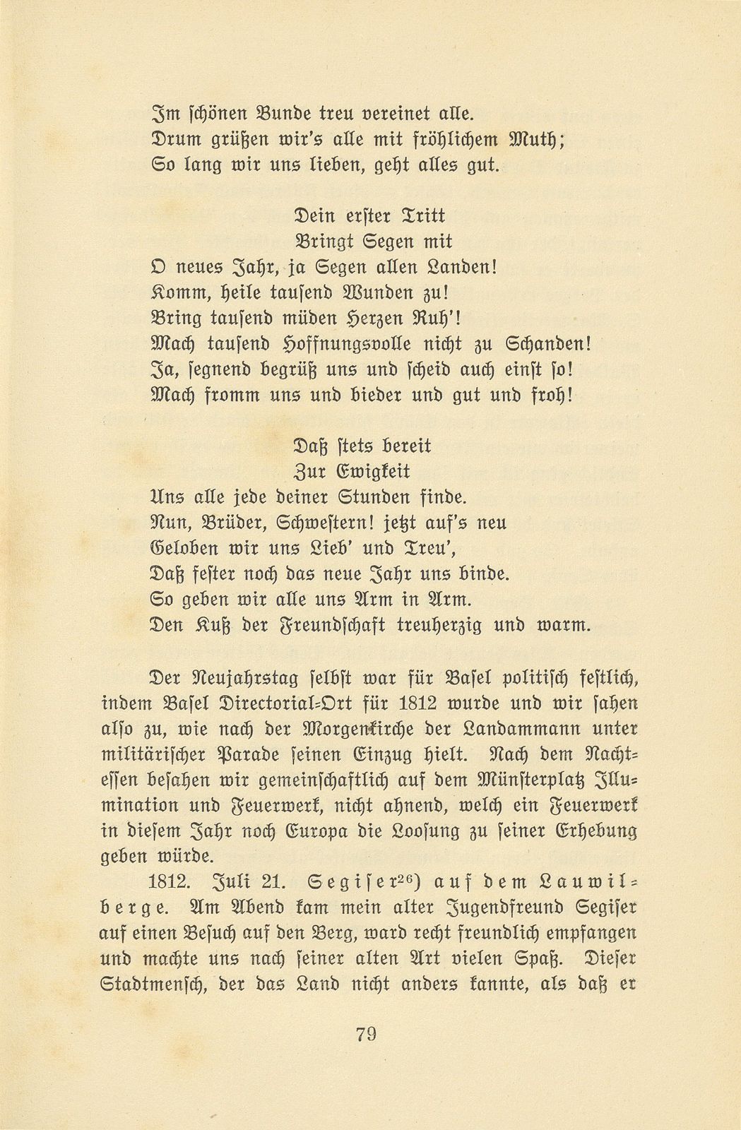 Aus den Aufzeichnungen von Pfarrer Daniel Kraus 1786-1846 – Seite 27