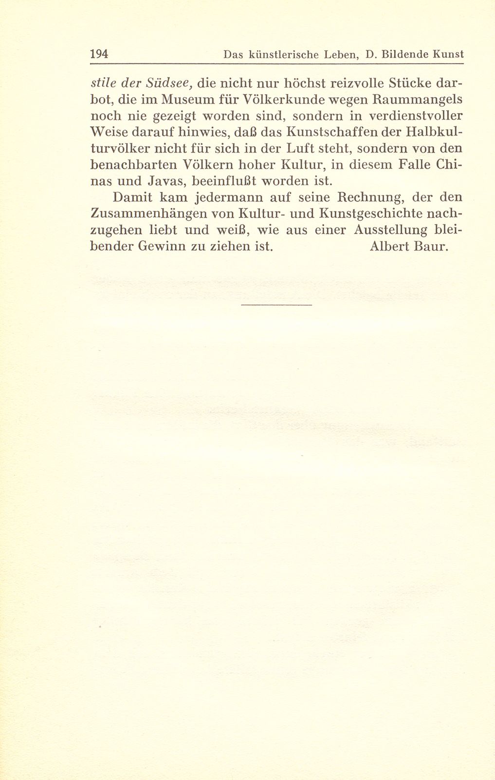 Das künstlerische Leben in Basel vom 1. Oktober 1940 bis 30. September 1941 – Seite 7