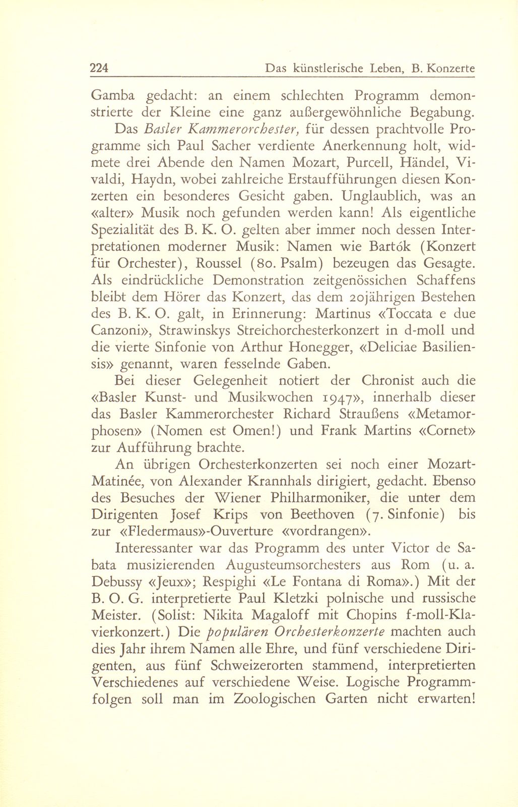 Das künstlerische Leben in Basel vom 1. Oktober 1946 bis 30. September 1947 – Seite 3