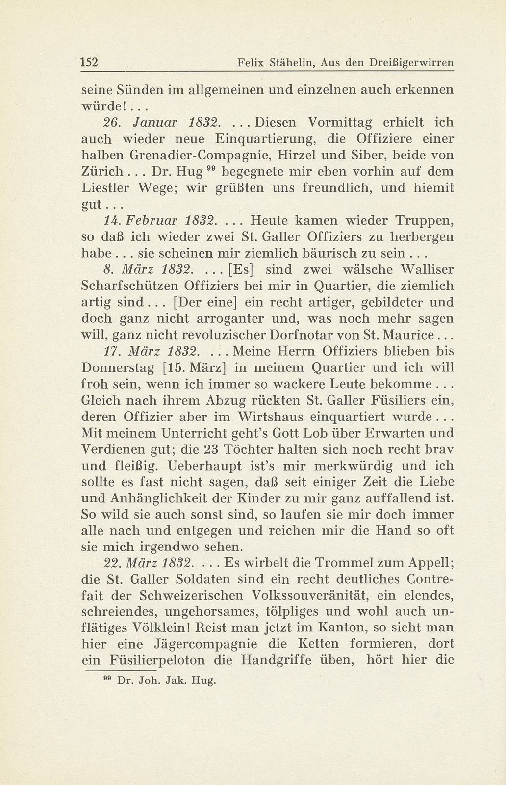 Erlebnisse und Bekenntnisse aus der Zeit der Dreissigerwirren [Gebrüder Stähelin] – Seite 50