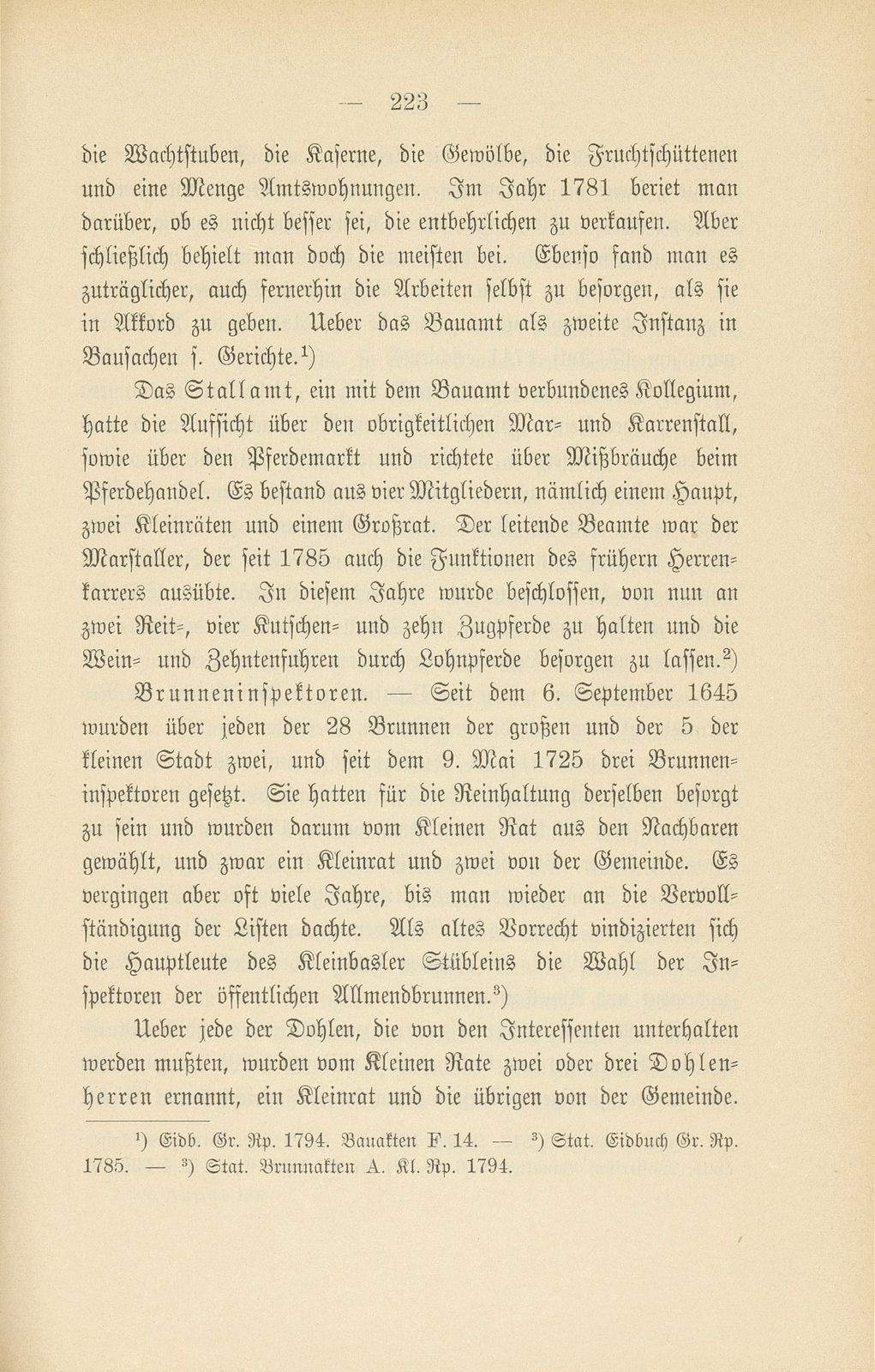 Stadt und Landschaft Basel in der zweiten Hälfte des 18. Jahrhunderts – Seite 53