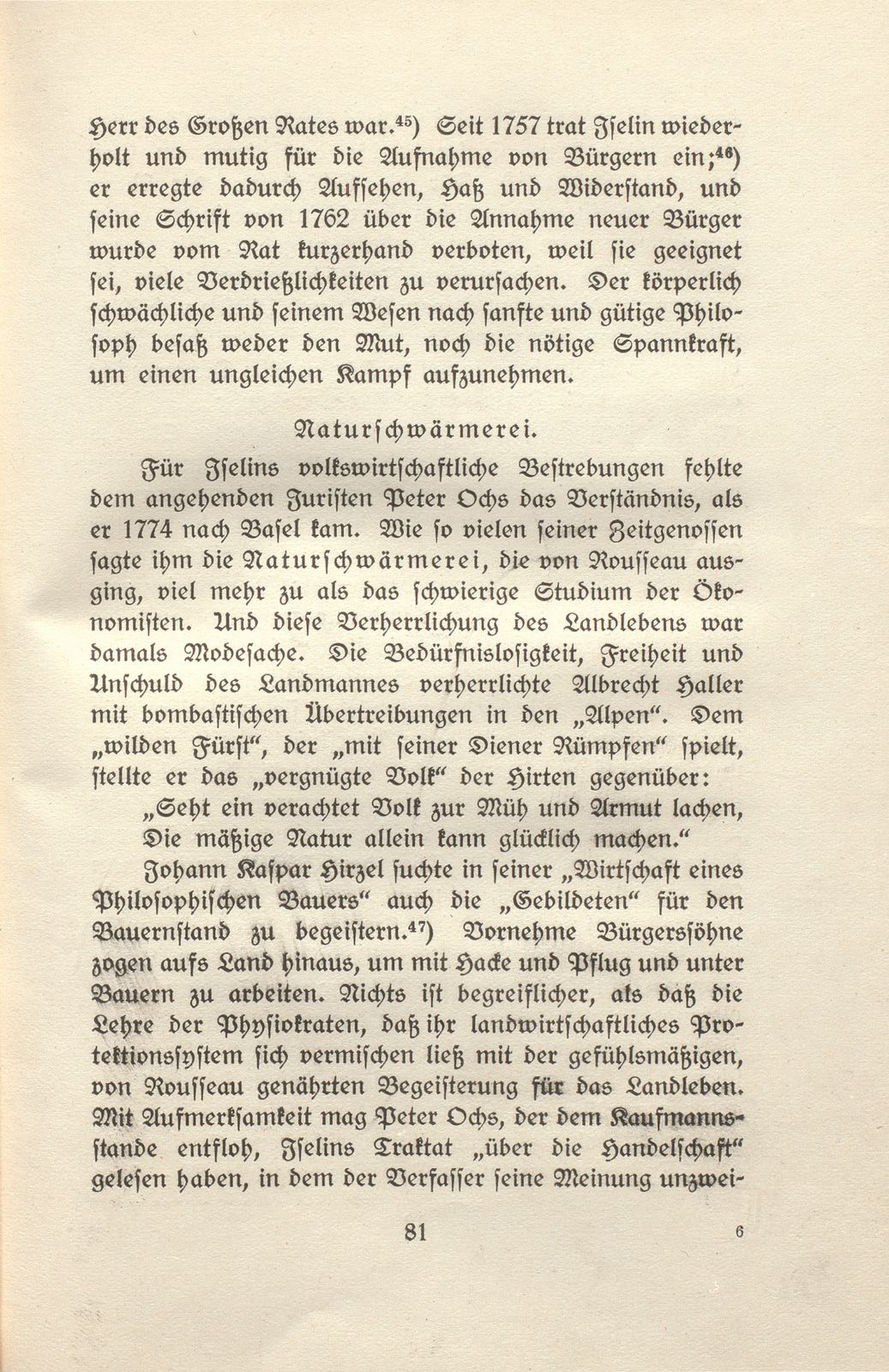 Der Einfluss Isaac Iselins auf Peter Ochs – Seite 18