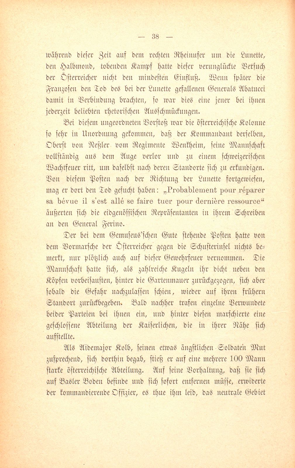 Ein Staatsprozess aus den letzten Tagen der alten Eidgenossenschaft – Seite 21