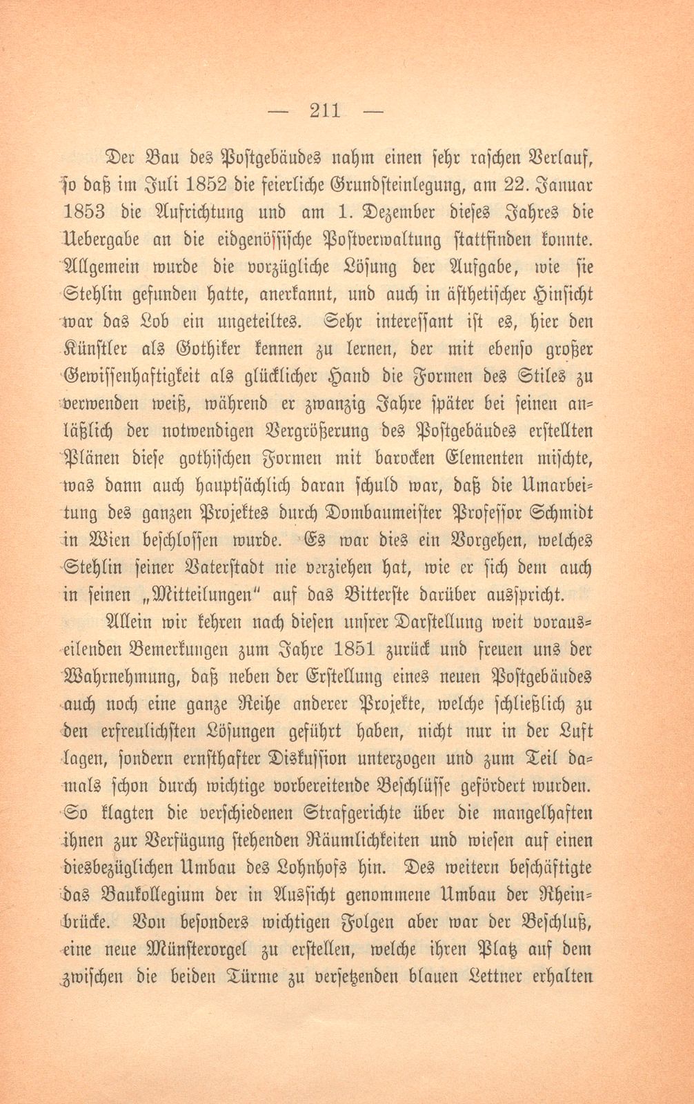 Basels bauliche Entwicklung im 19. Jahrhundert – Seite 5