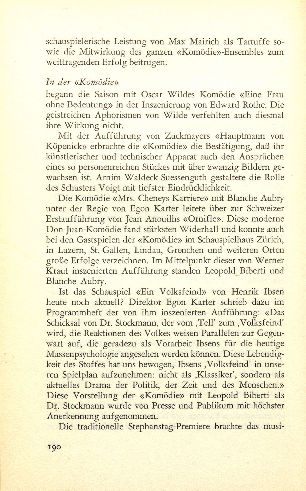 Das künstlerische Leben in Basel – Seite 2