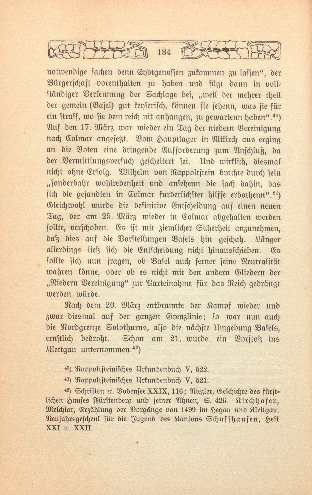 Das Gefecht auf dem Bruderholz. 22. März 1499 – Seite 11