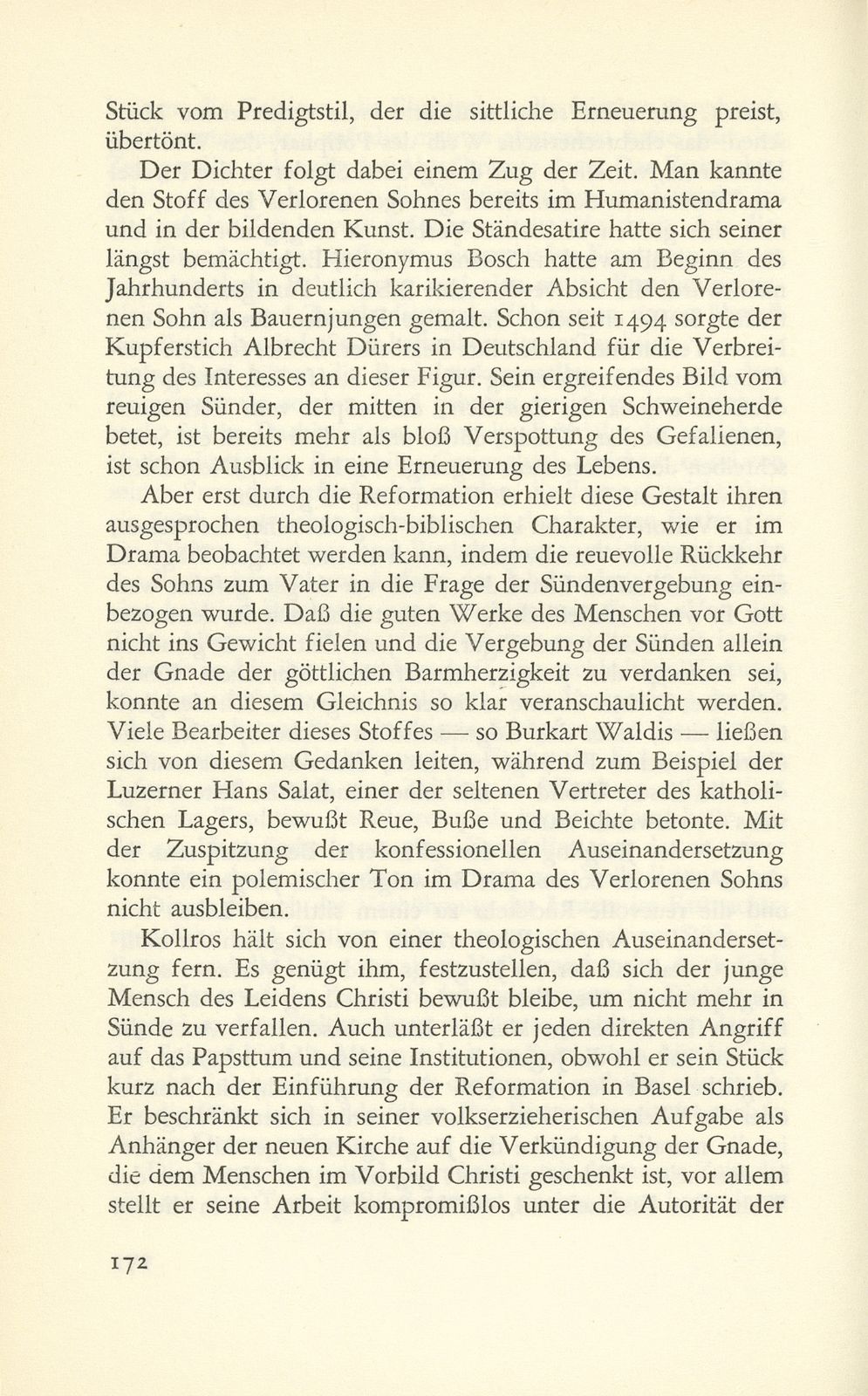 Fünferlei Betrachtungen des Johannes Kollros – Seite 17