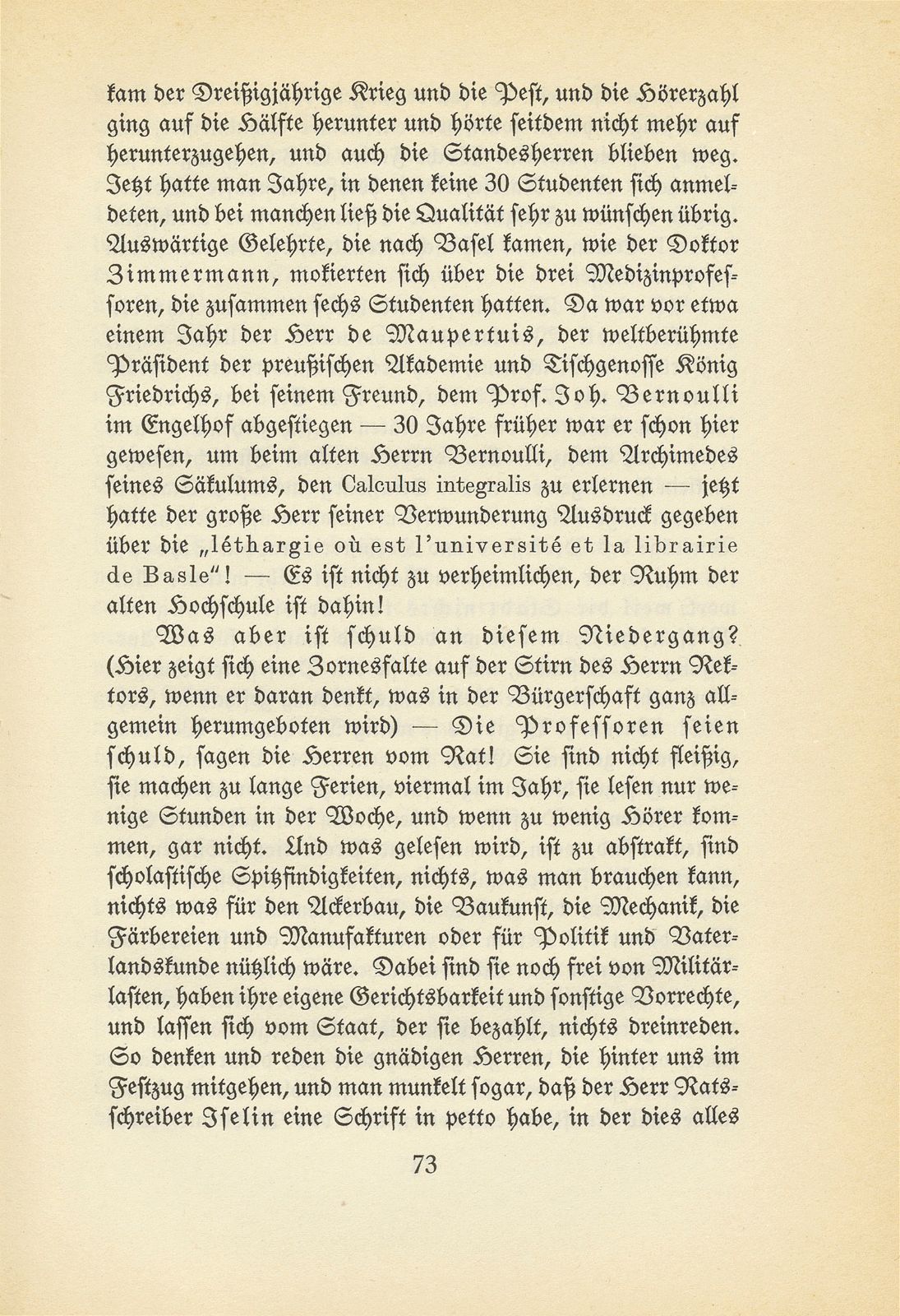 Die Basler Universität im Ausgang des achtzehnten Jahrhunderts – Seite 4