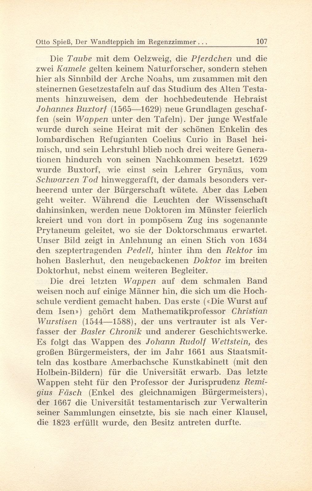 Der Wandteppich im Regenzzimmer des neuen Kollegiengebäudes – Seite 7