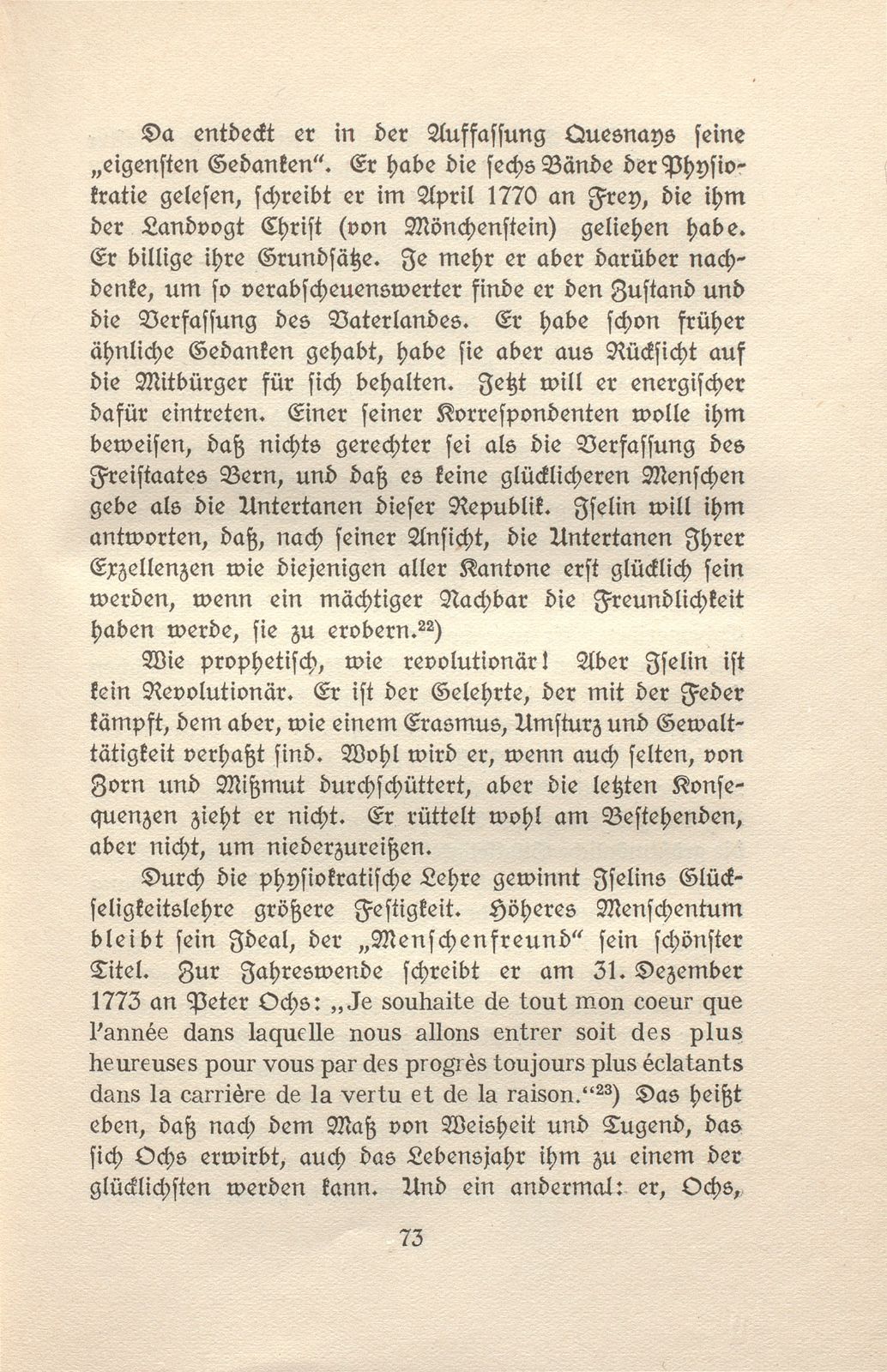 Der Einfluss Isaac Iselins auf Peter Ochs – Seite 10