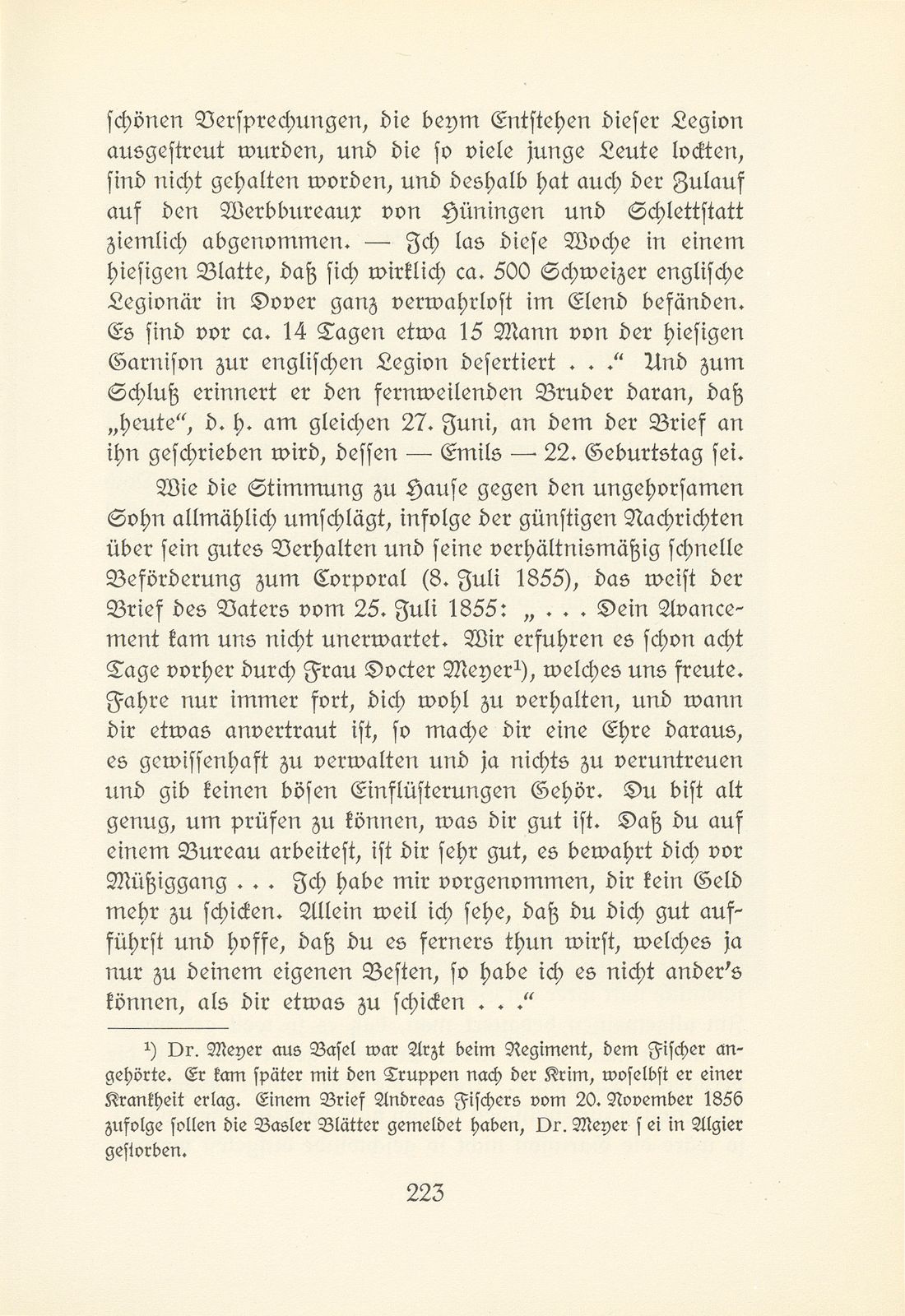 Emil Fischer-Miville als Unteroffizier in der französischen Fremdenlegion (1855-1858) – Seite 14