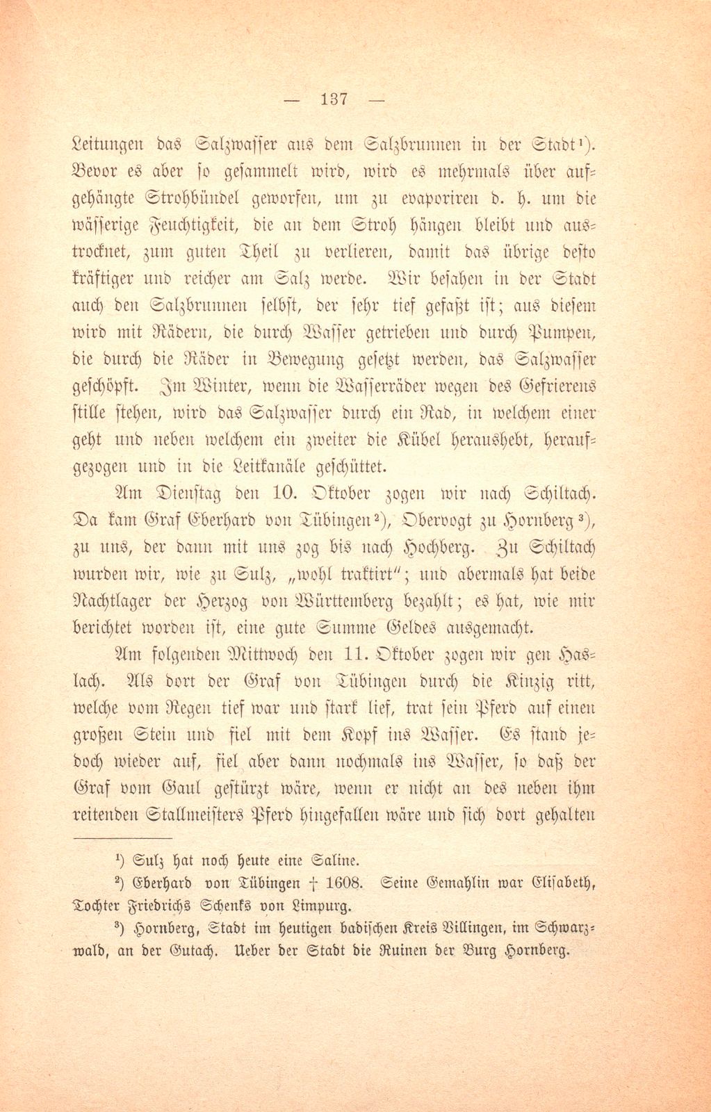 Felix Platters Schilderung der Reise des Markgrafen Georg Friedrich zu Baden und Hochberg – Seite 34