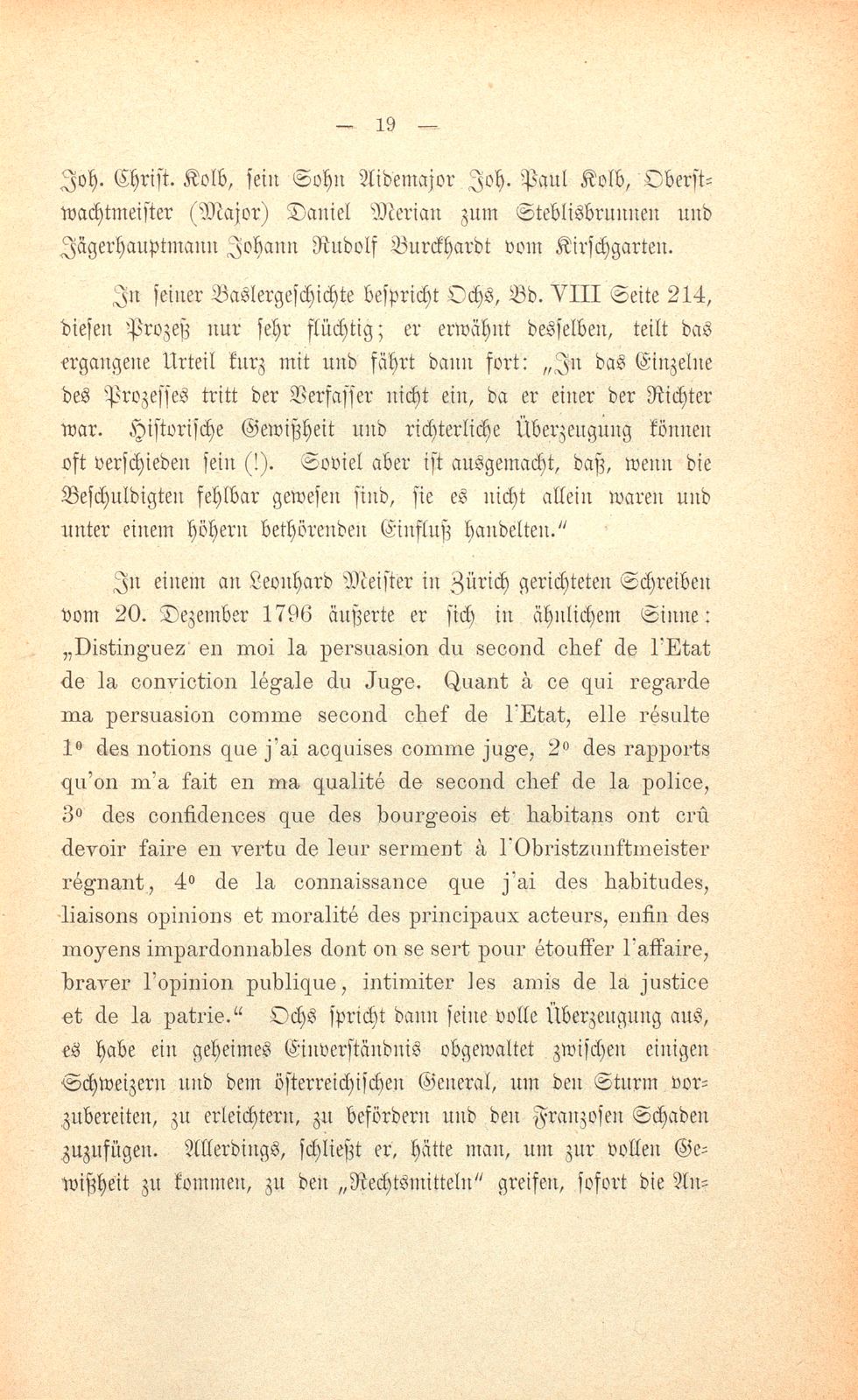 Ein Staatsprozess aus den letzten Tagen der alten Eidgenossenschaft – Seite 2