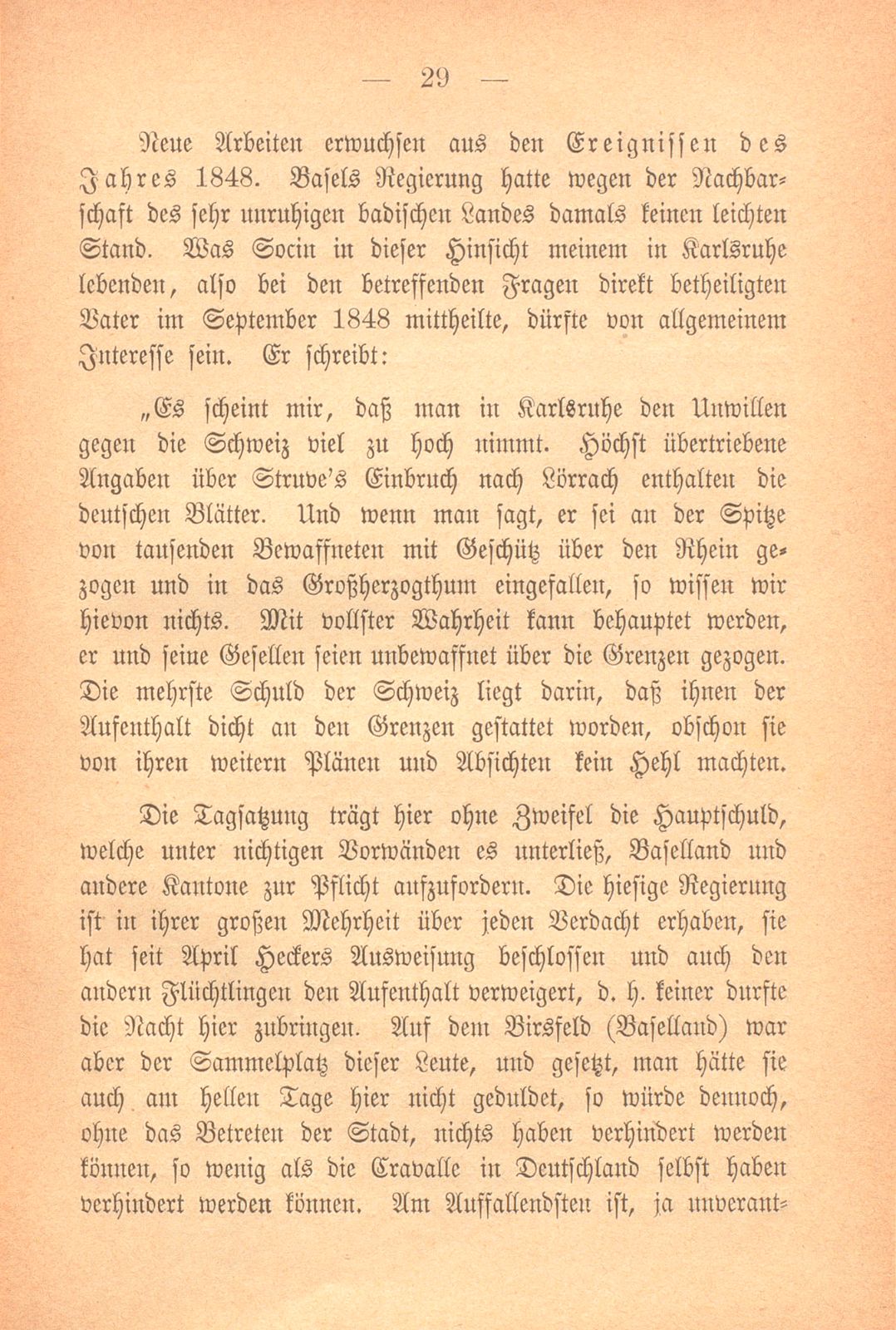 Bernhard Socin, ein Basler Ratsherr aus der ersten Hälfte des neunzehnten Jahrhunderts – Seite 29