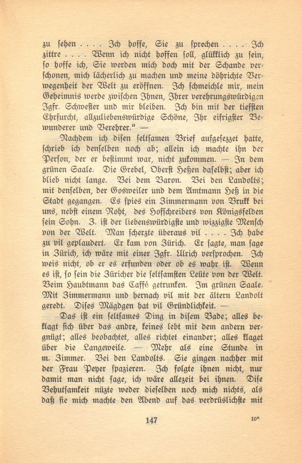 Isaak Iselins Reisetagebuch 1754 – Seite 54