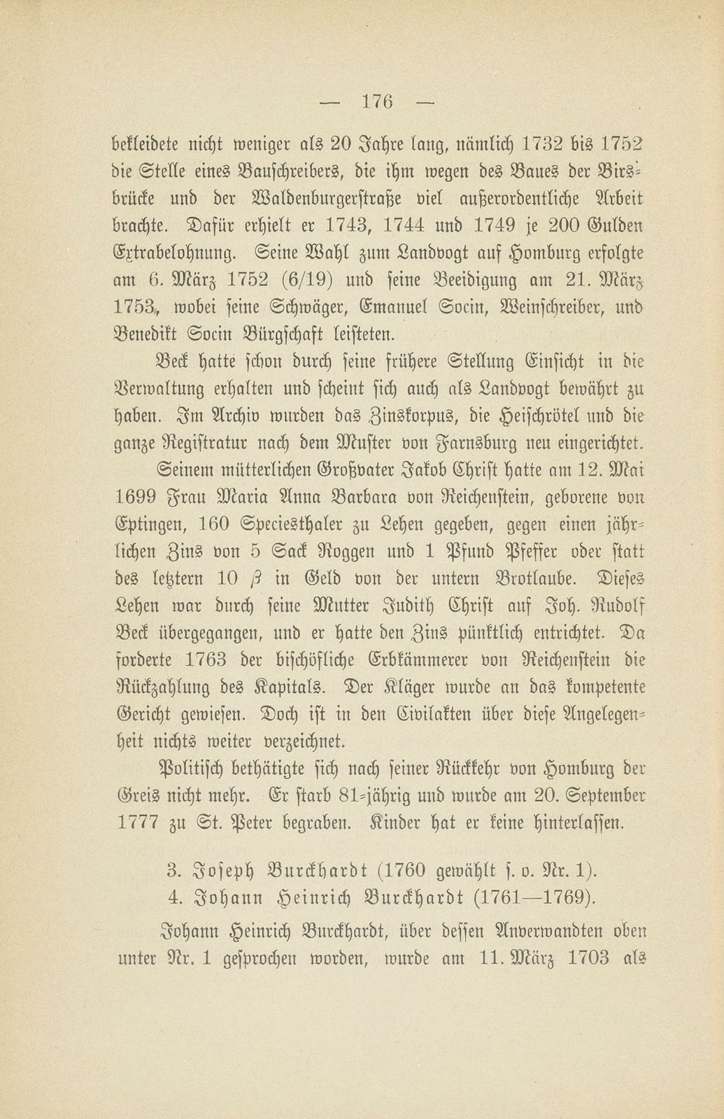 Stadt und Landschaft Basel in der zweiten Hälfte des 18. Jahrhunderts – Seite 49