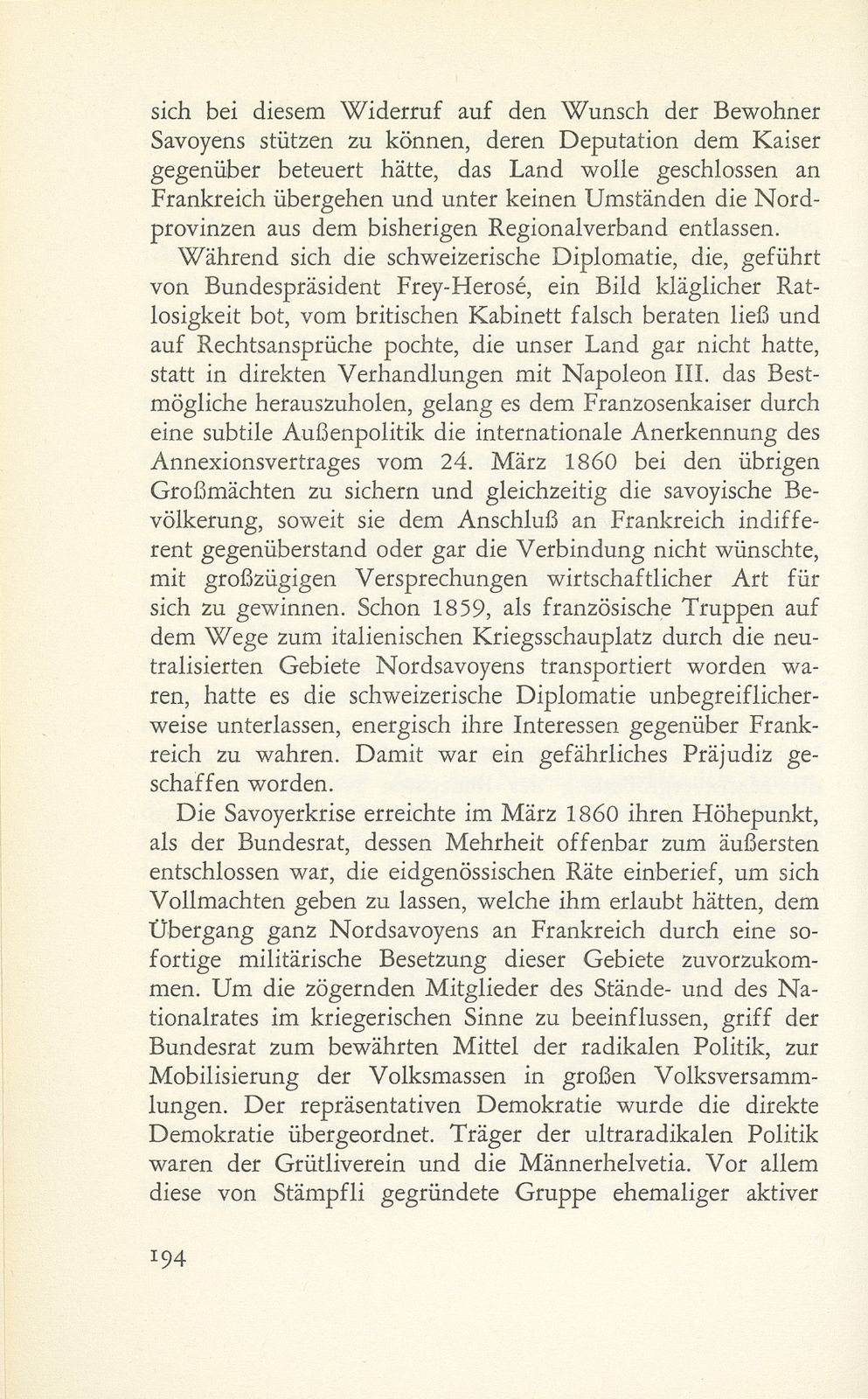 Der Neuenburger Handel (1856/57) und der Savoyerkonflikt (1860) in baslerischer Sicht – Seite 38