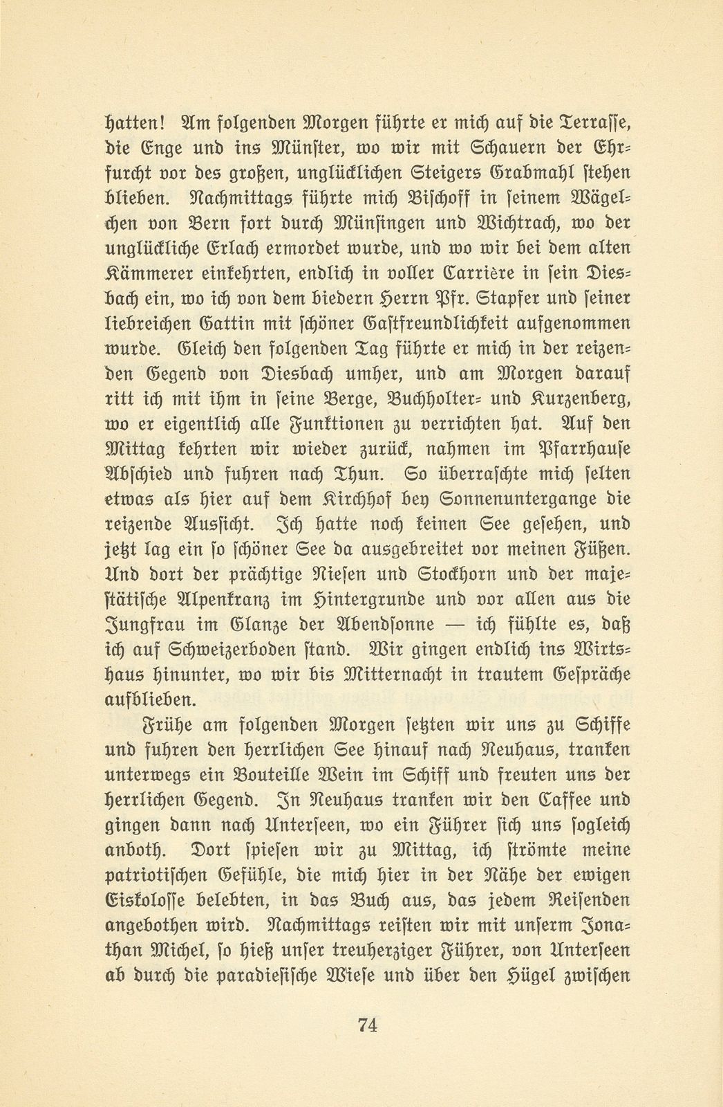 Aus den Aufzeichnungen von Pfarrer Daniel Kraus 1786-1846 – Seite 21