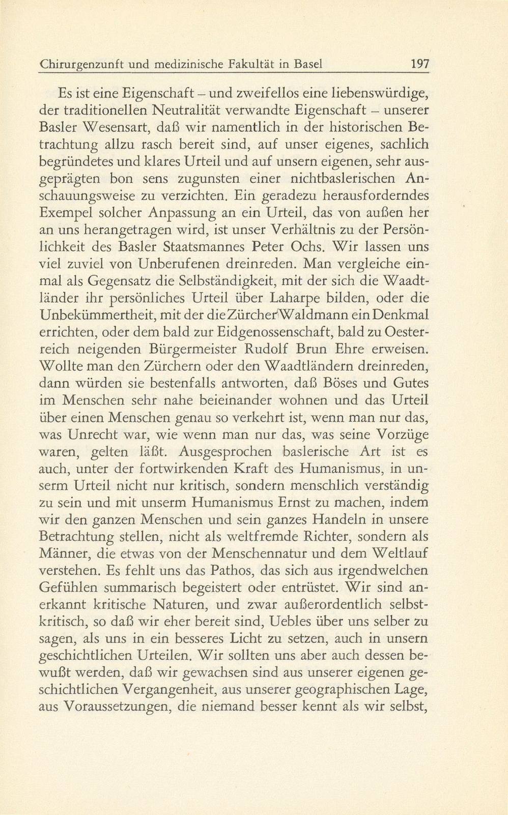 Ärzte und Wundärzte, Chirurgenzunft und medizinische Fakultät in Basel – Seite 21