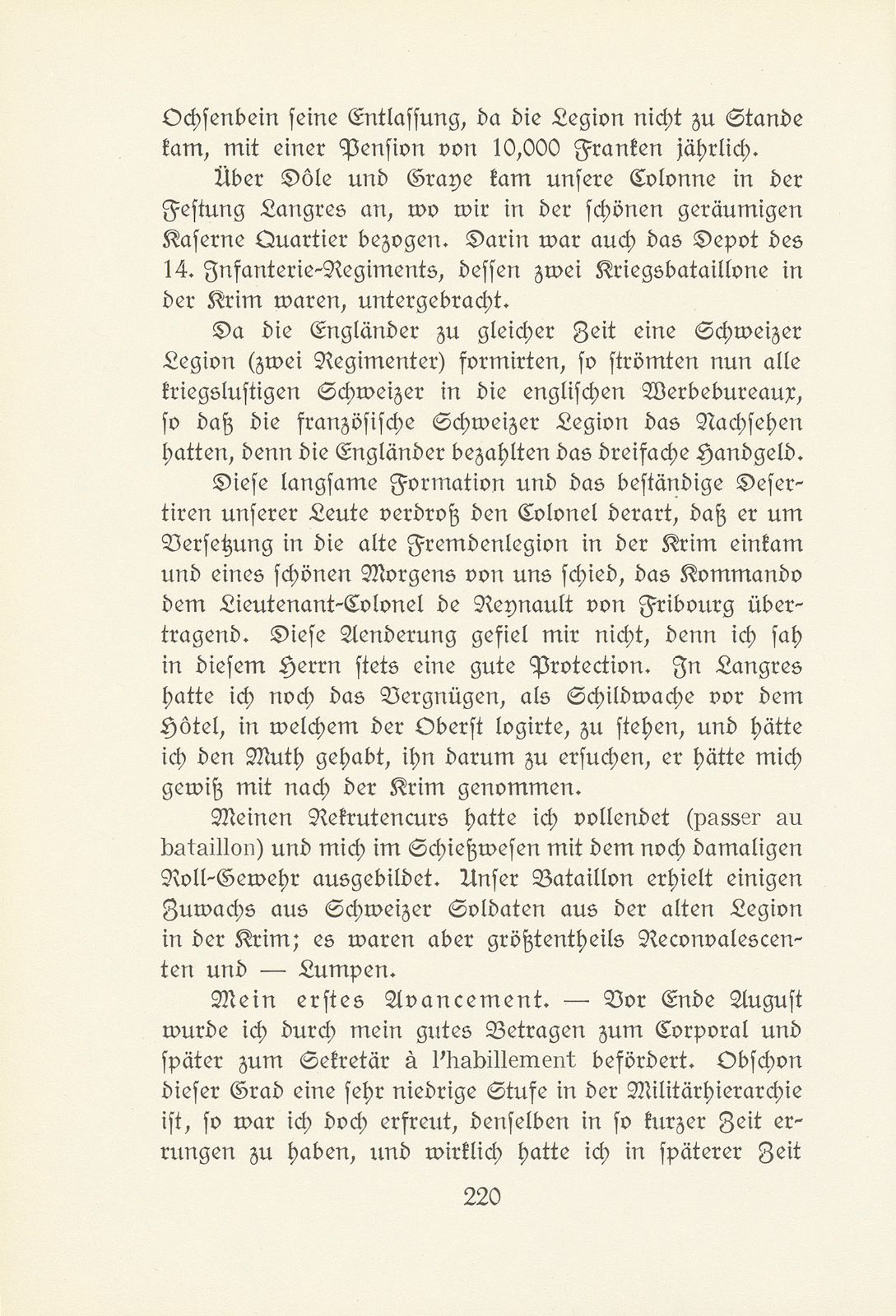 Emil Fischer-Miville als Unteroffizier in der französischen Fremdenlegion (1855-1858) – Seite 11