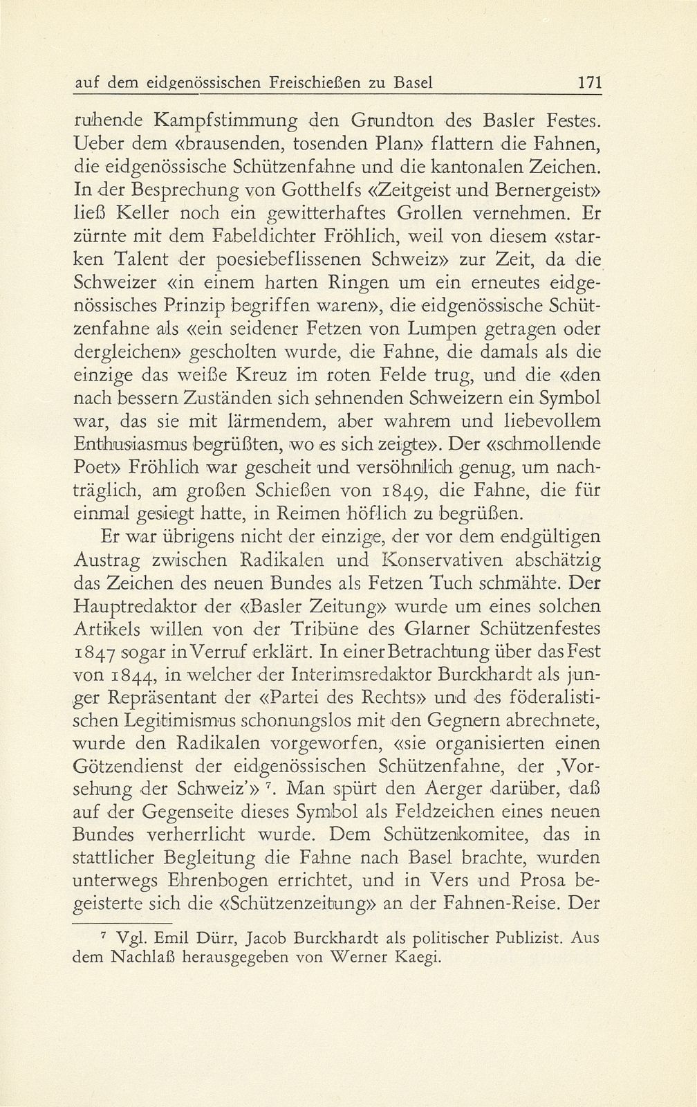 Der grüne Heinrich auf dem eidgenössischen Freischiessen zu Basel im Jahre 1844 – Seite 12